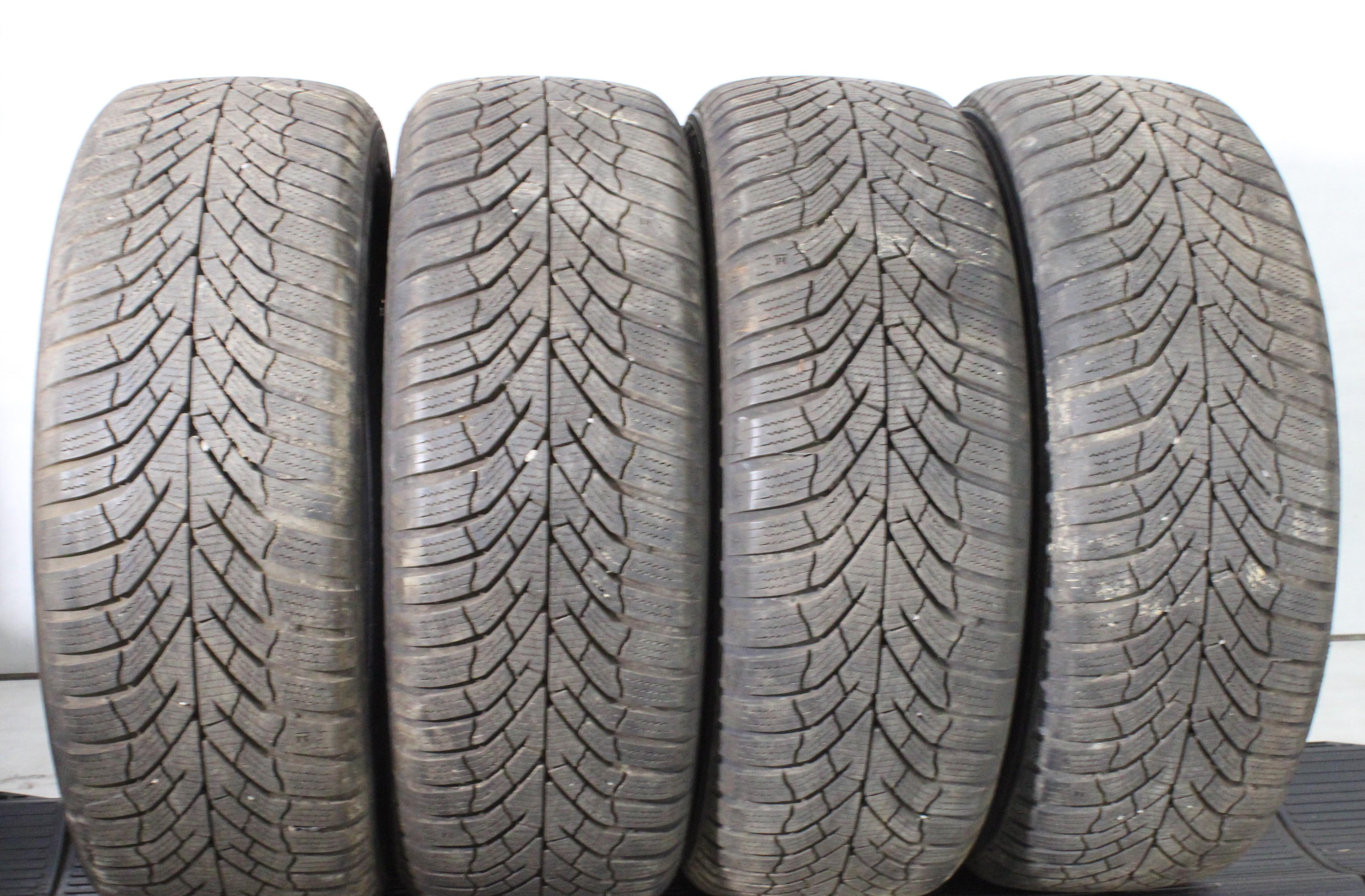 4 x 195/55R16 87H Winterreifen Kumho Wintercraft WP52 2x 8mm und 2x 7mm 2024