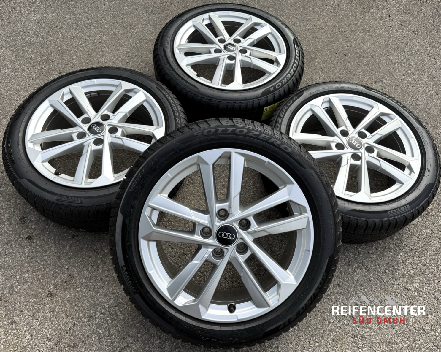 4 roues hiver en aluminium d’origine 17" Audi A3 S3 8Y 8Y0601025L 205/50R17 93H Pirelli 2024