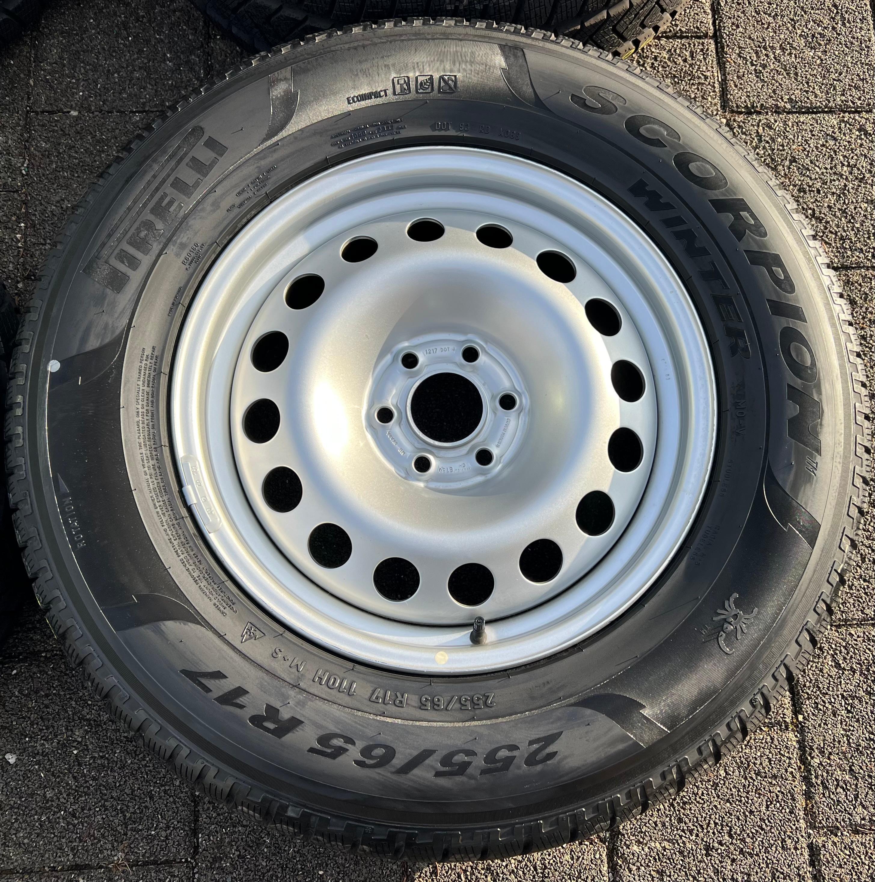4 ROUES D'HIVER 17" MERCEDES X-CLASS 470 NISSAN NAVARA RENAULT ALASKAN RDKS NEUVES
