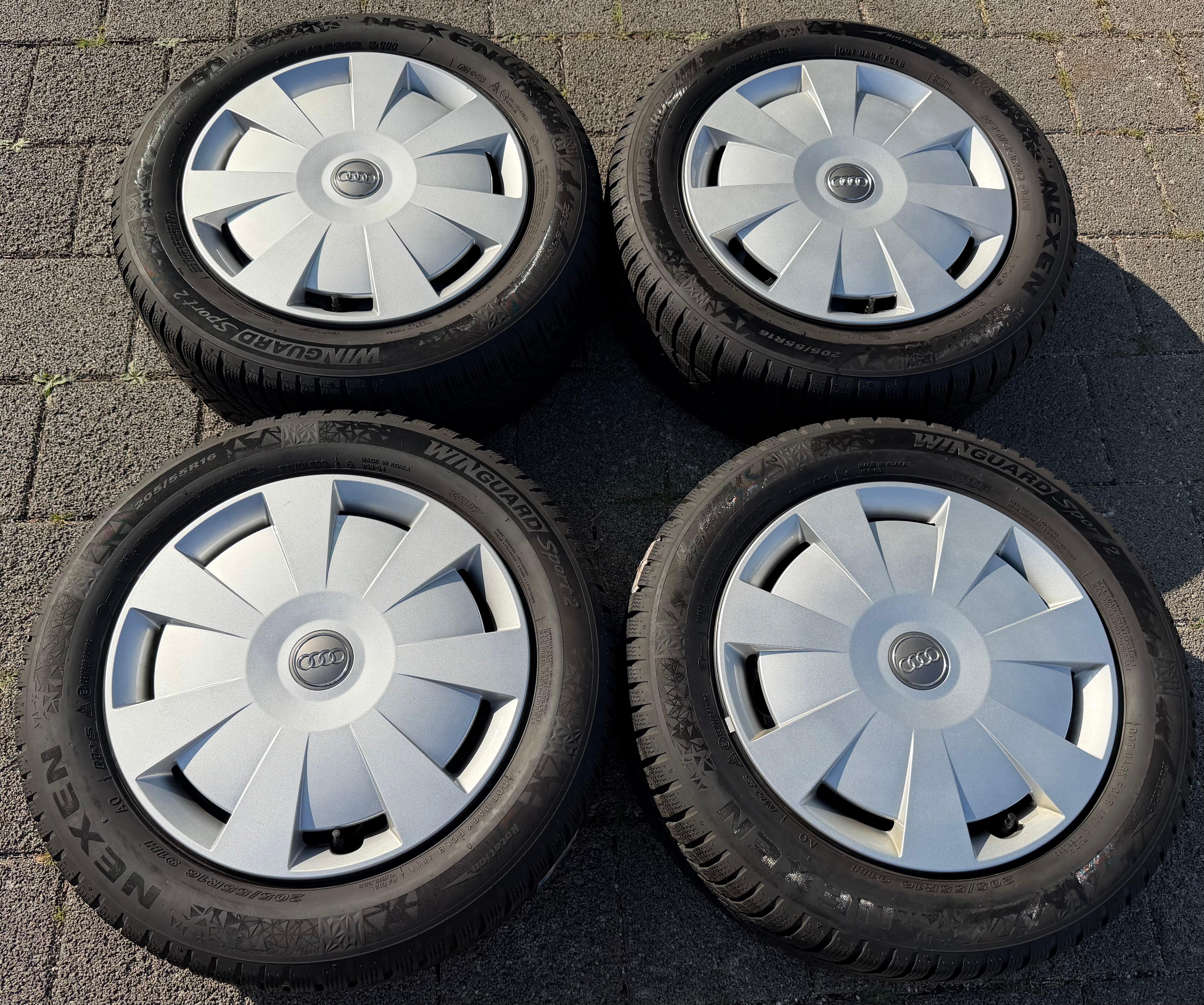 4 ruedas de invierno Audi A3 8V Sportback Cabrio 205/55R16 91H Nexen 8V0601027A 2021