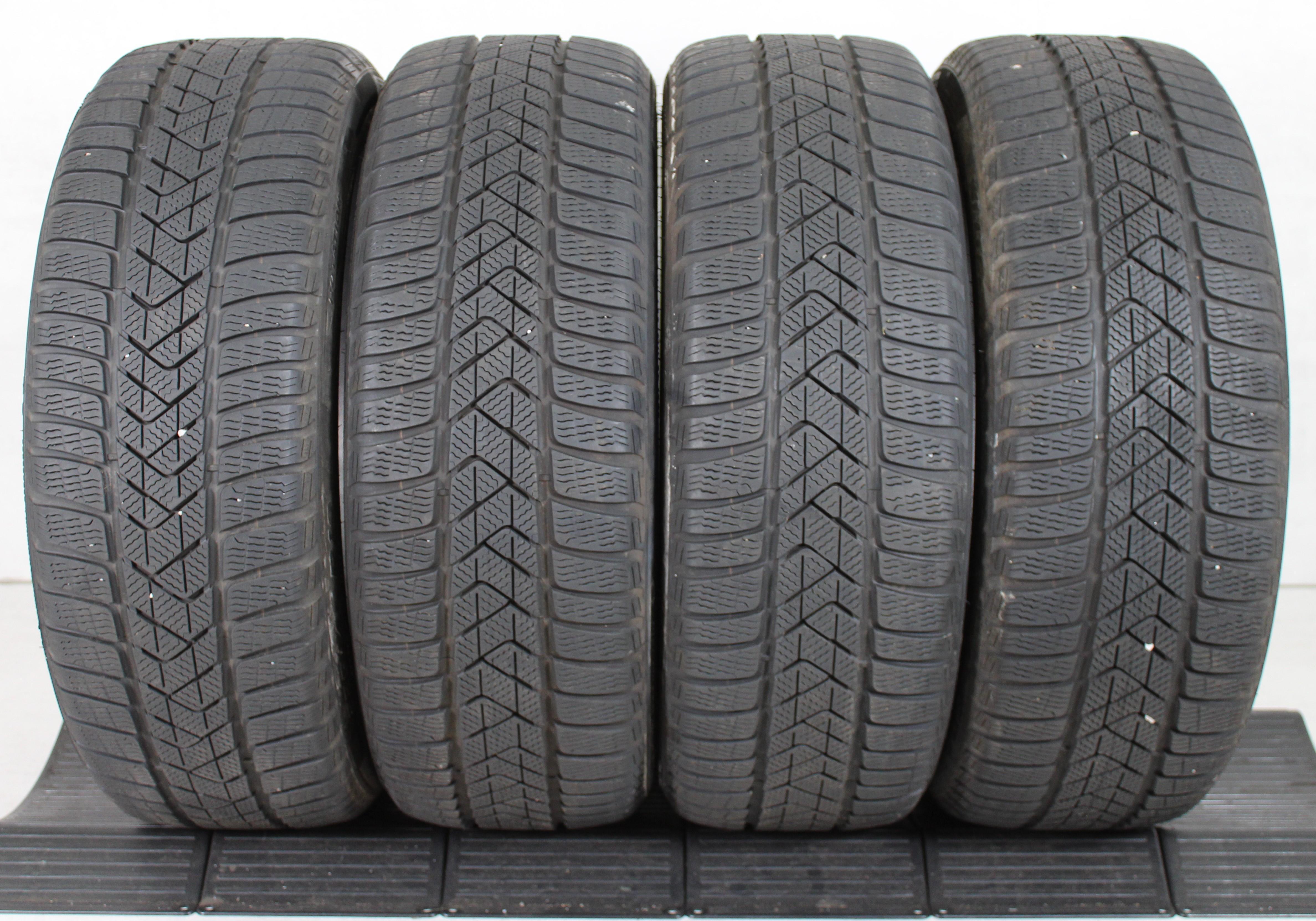 4 x 225/45R19 96V Winterreifen Pirelli Sottozero 3 Runflat 6mm 2020 *