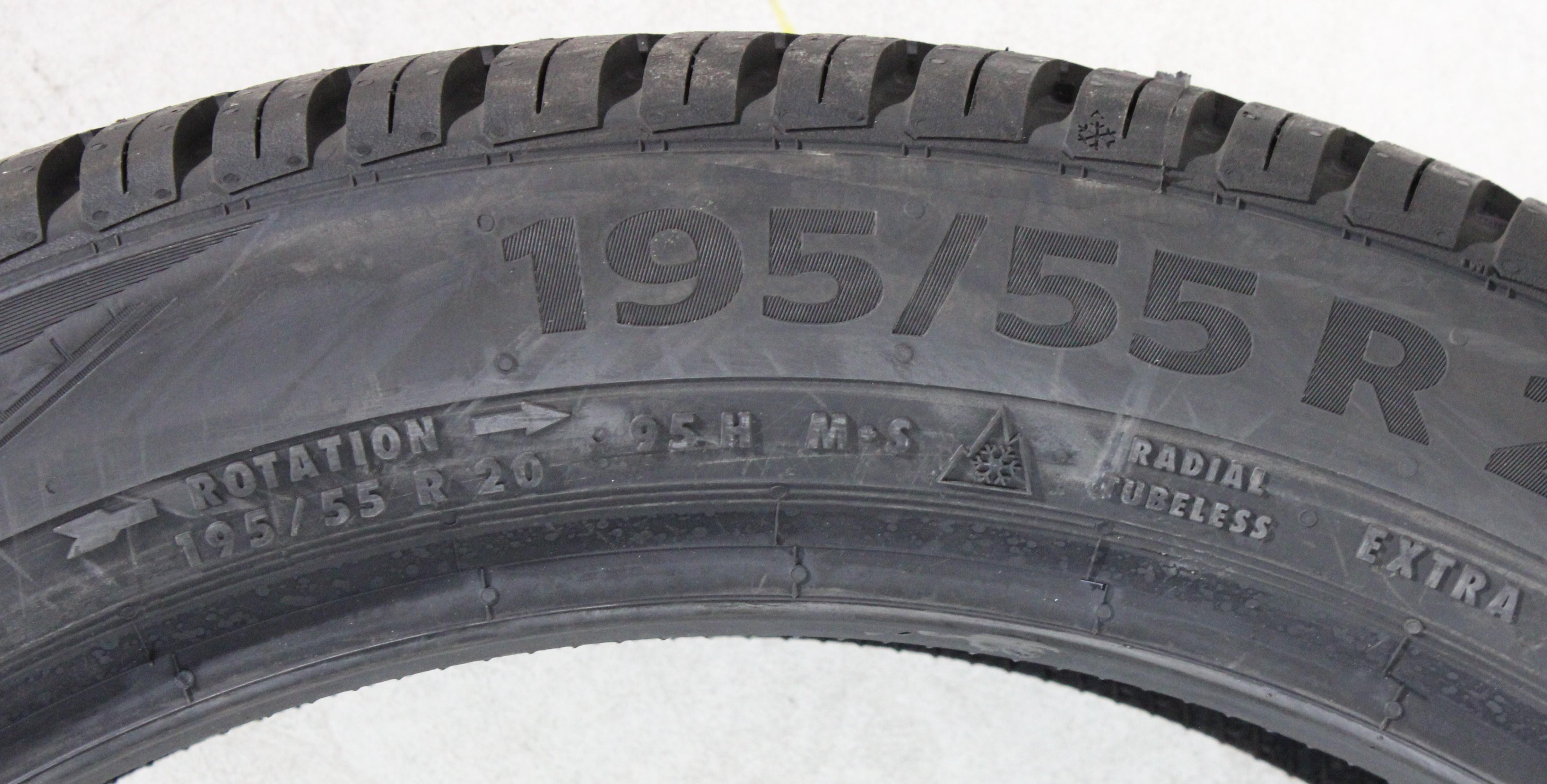 1 x 195/55R20 95H Ganzjahresreifen Continental Allseason Contact NEU 2019 XL