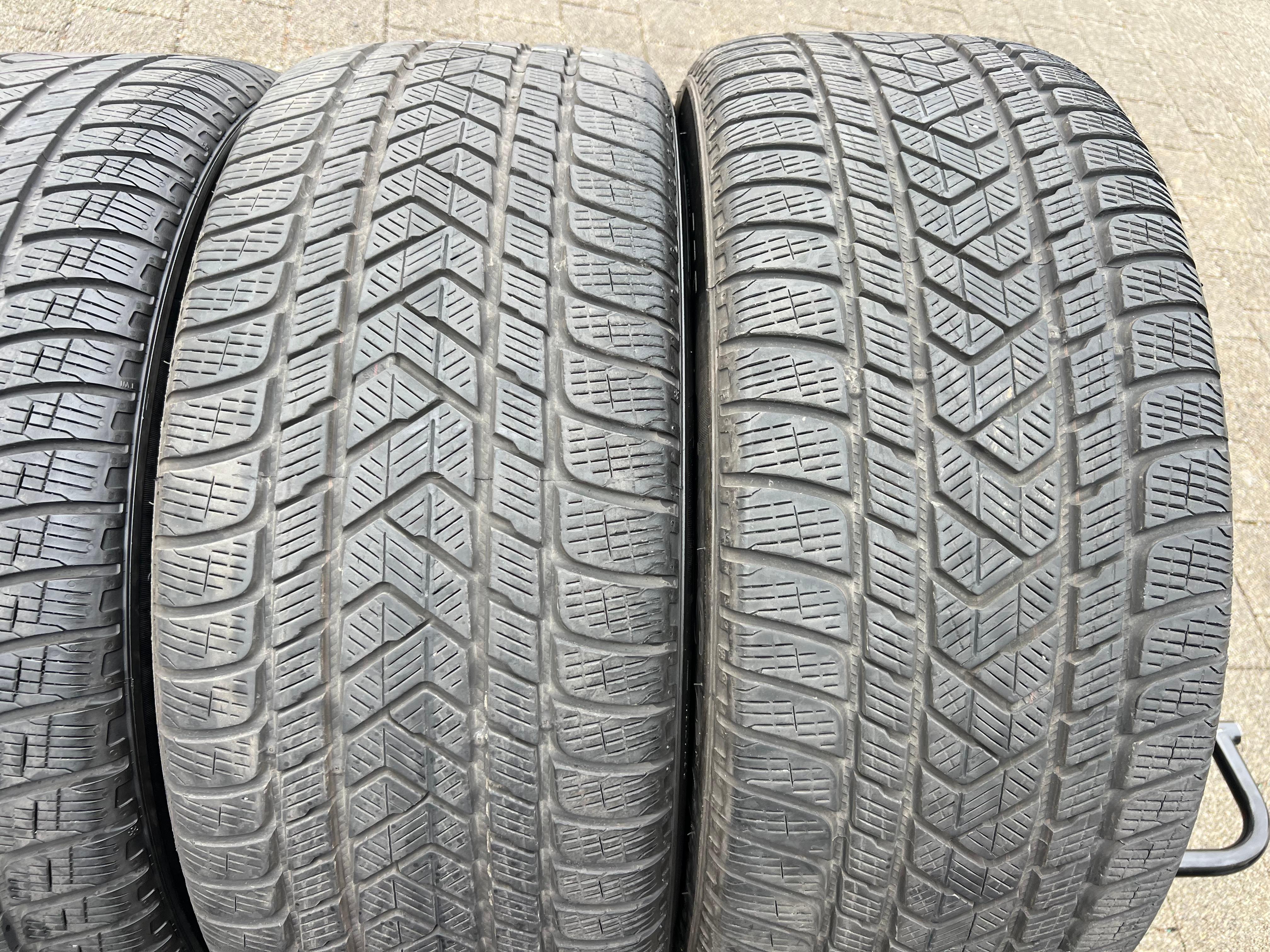 4 ruedas de invierno de aleación originales de 20" para PORSCHE MACAN 265/45R20 104V 295/40R20 106V TPMS