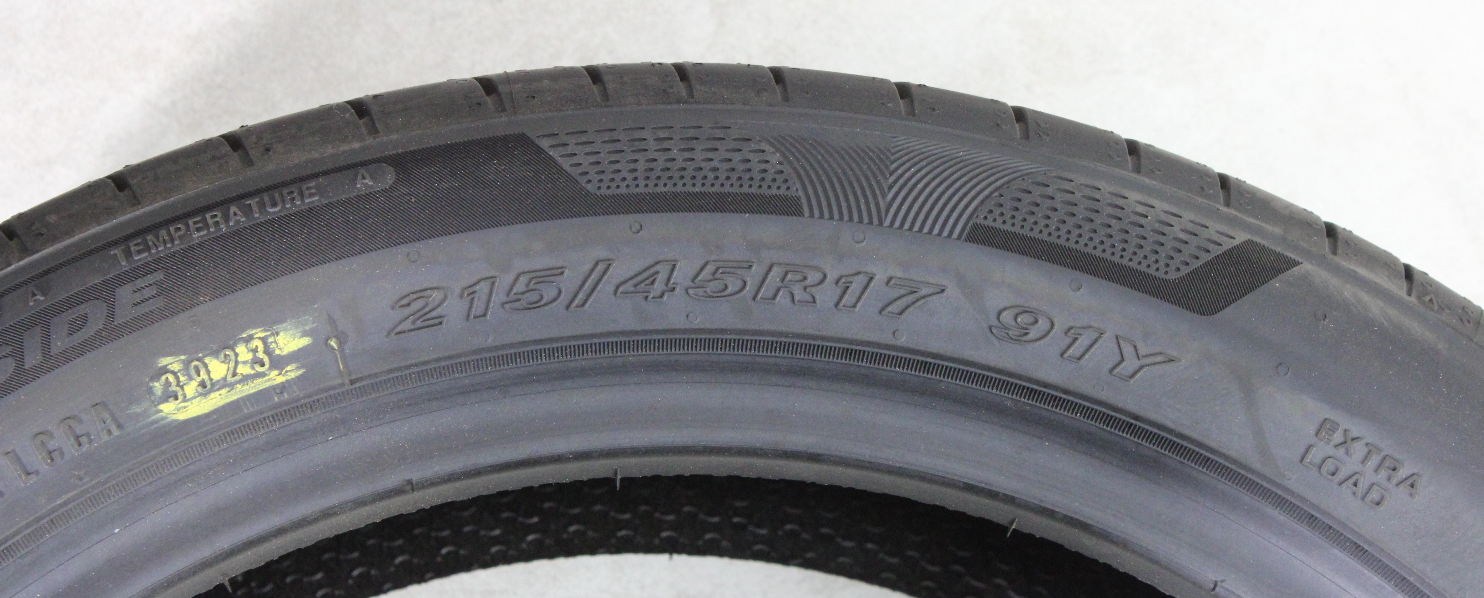 4 x 215/45R17 91Y Sommerreifen Nexen N Fera Sport SU2* NEU 2023 XL