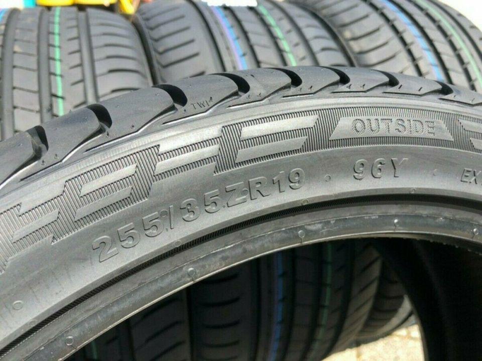 4 X 255/35R19 96Y BERLIN TIRES SUMMER UHP1 SOMMERREIFEN NEU