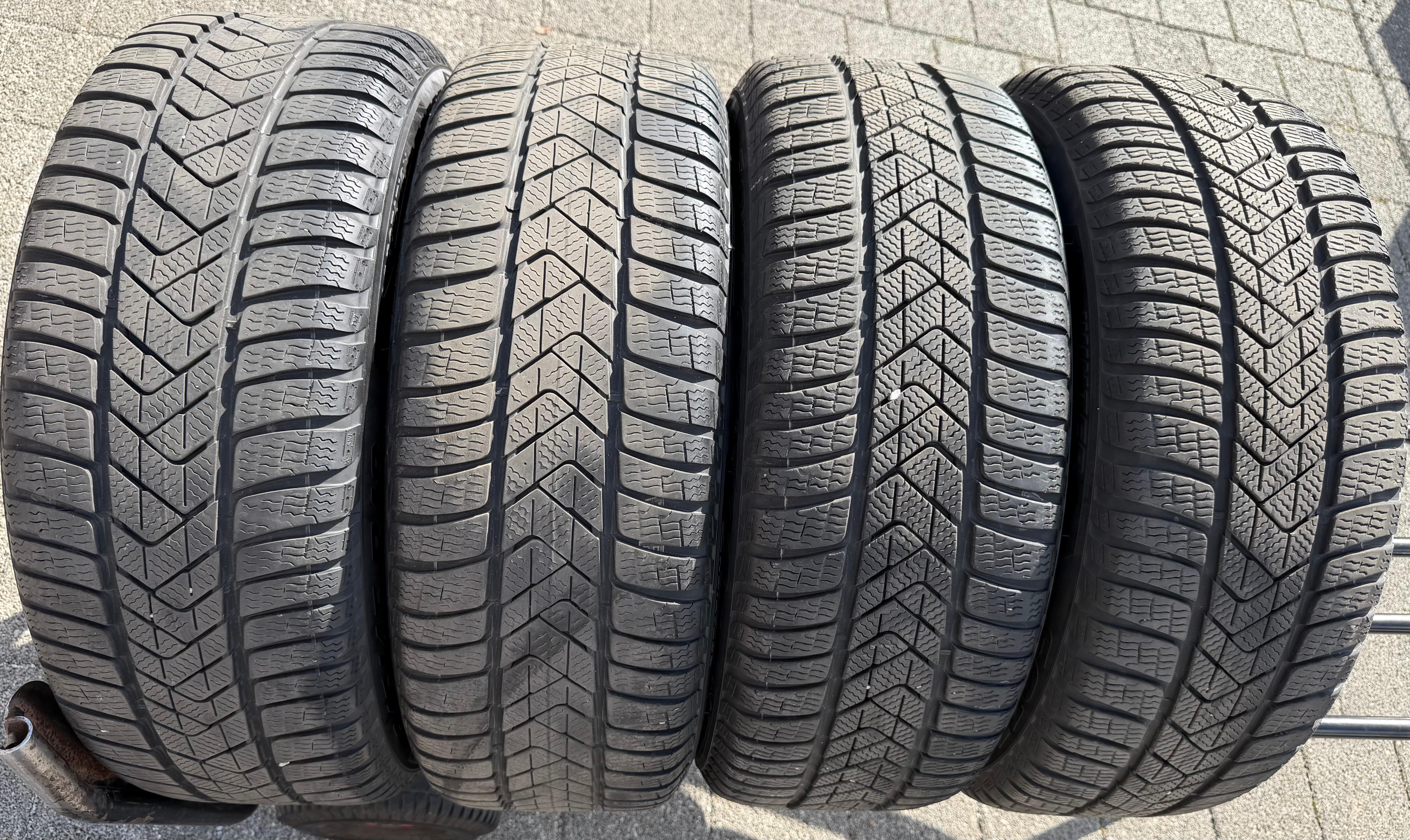 4 Alu 18" Winterräder BMW 5er Reihe G30 G31 245/45R18 100V Pirelli 2023 RDKS