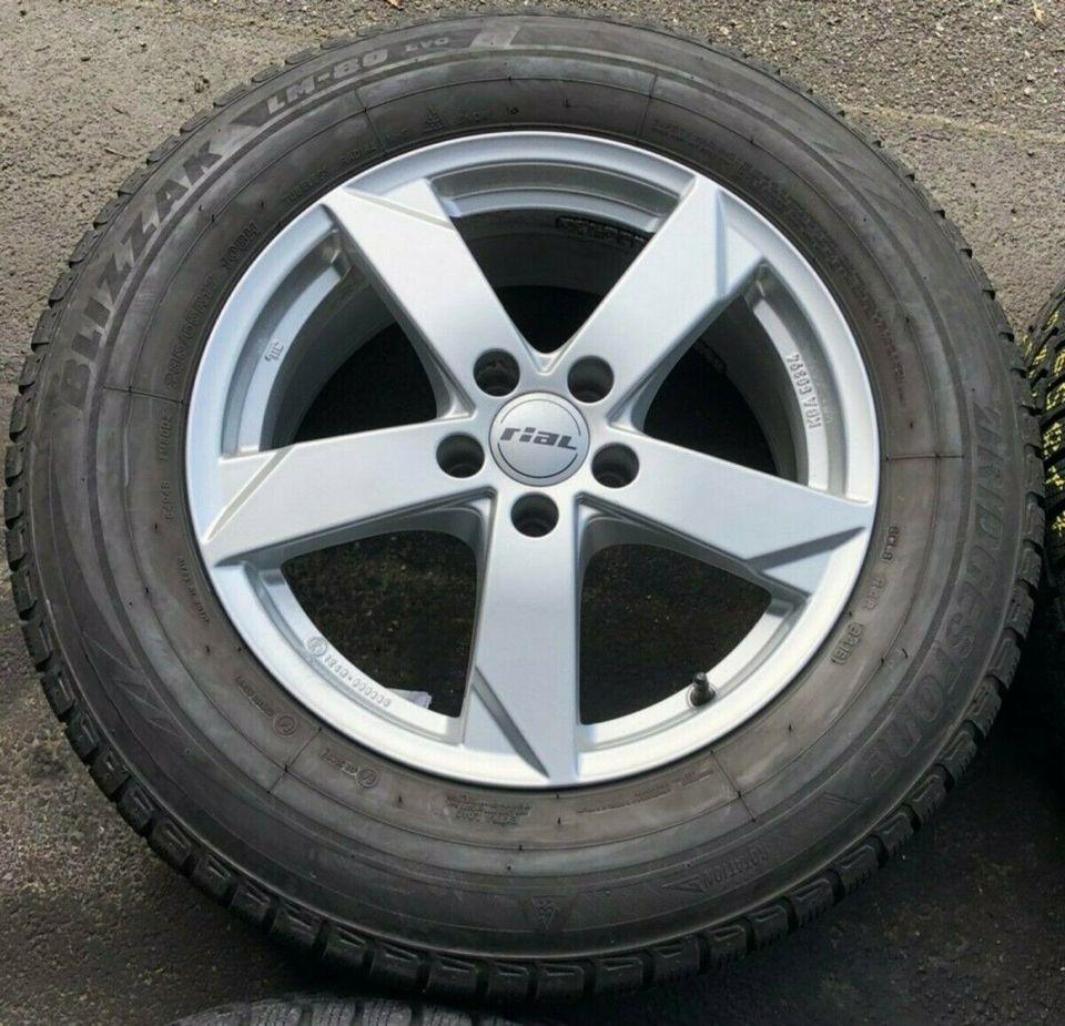 4 ROUES D'HIVER ALU 17" AUDI Q5 8R 235/65R17 108H BRIDGESTONE LIVRAISON GRATUITE