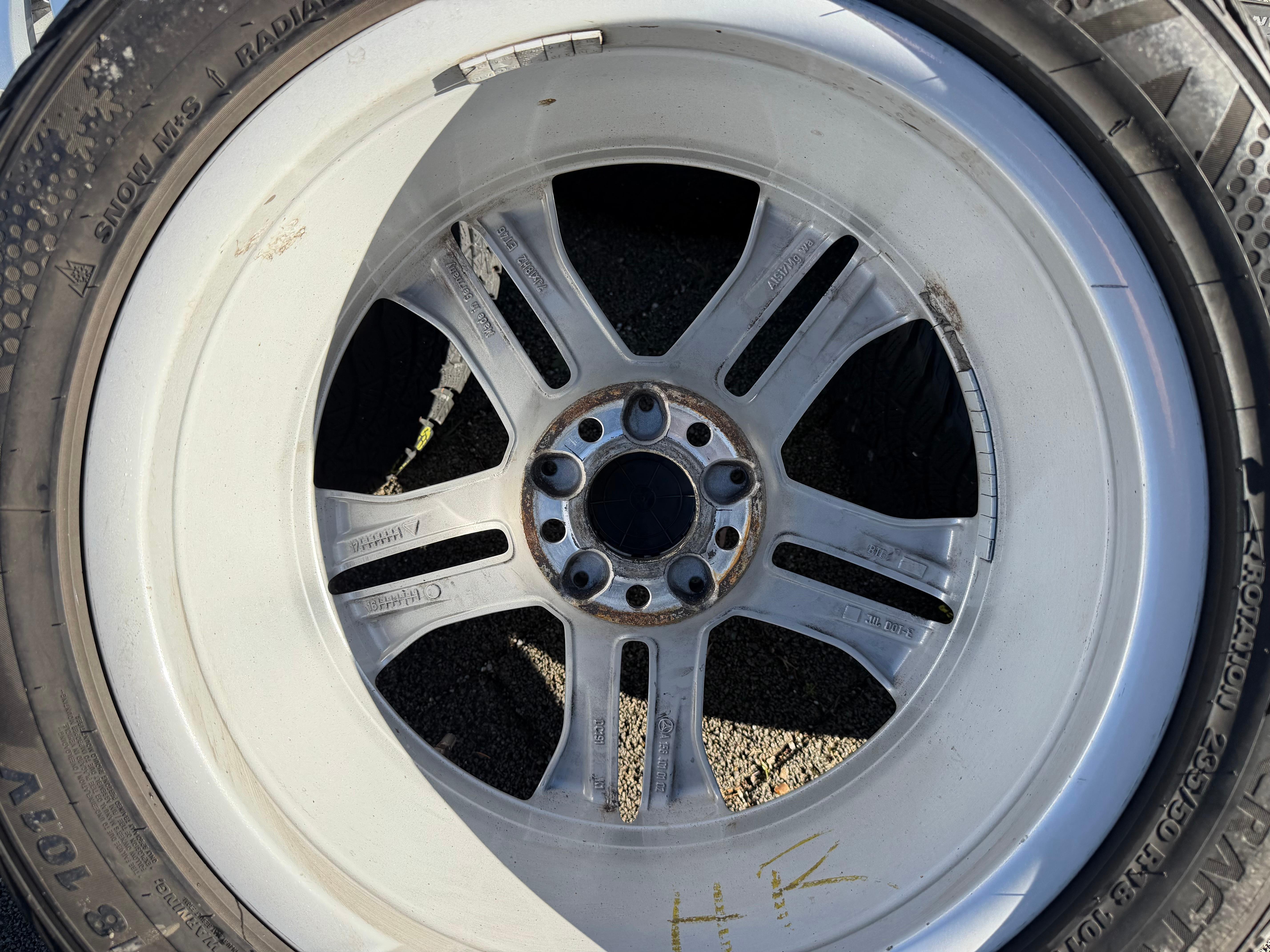 4 ORIGINAL 18" ALUFELGEN MERCEDES GLA X156 A1564010102 7x18 ET46 RDKS