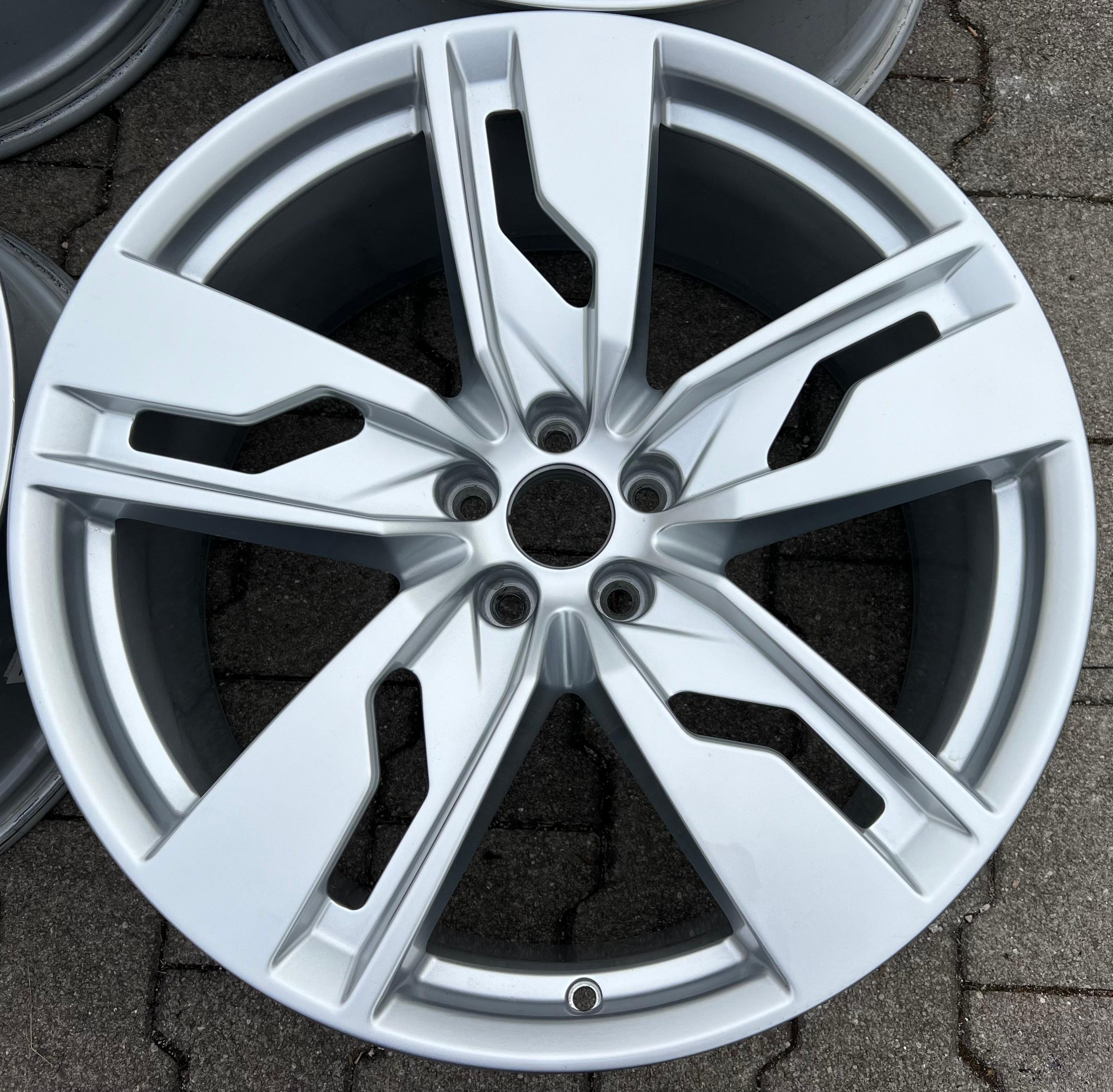 4 ORIGINAL 21" ALUFELGEN AUDI Q7 4M 4M0601025K 9,5x21 ET31 TOP FREIHAUS