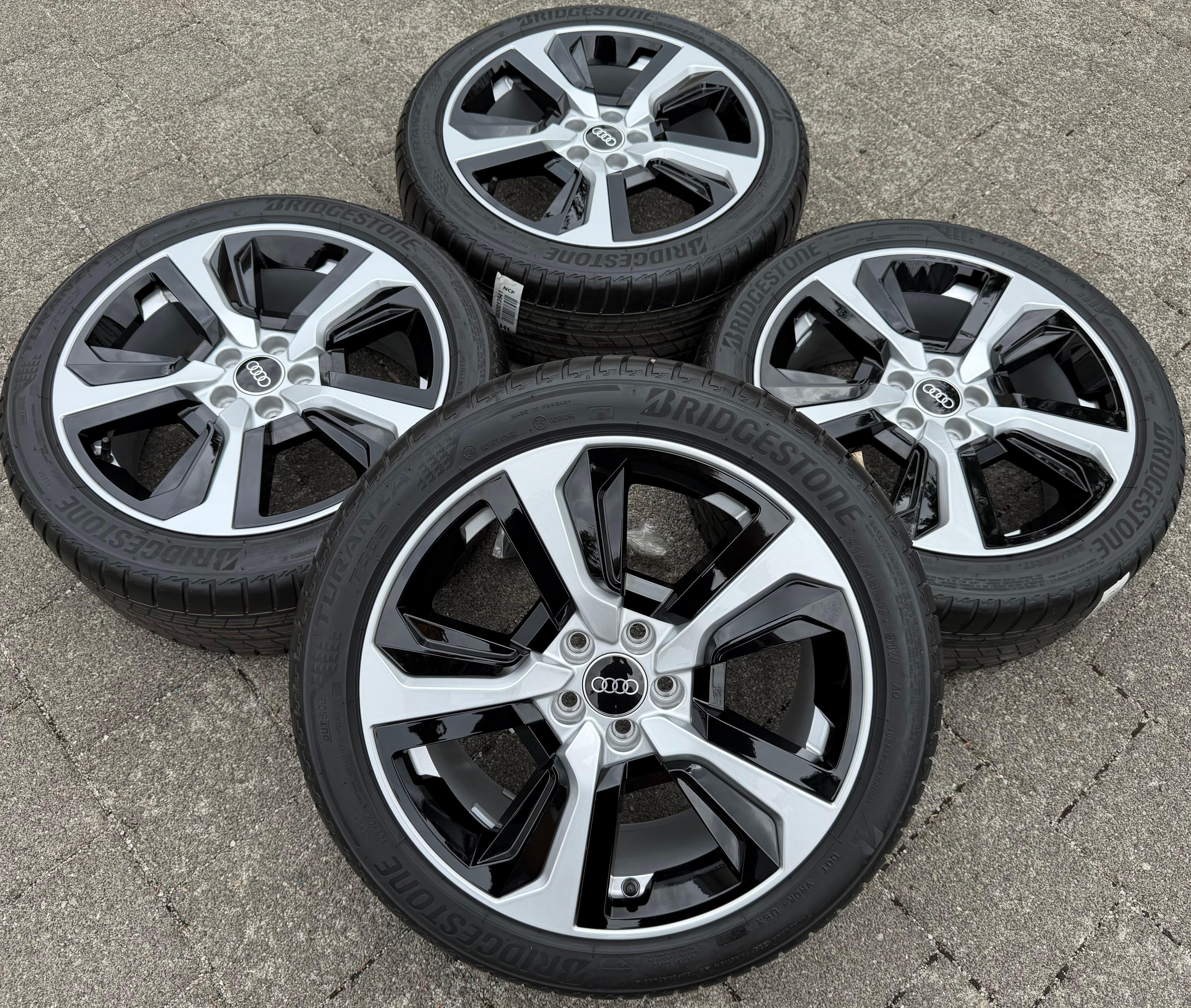 4 Original 17" Alu Sommerräder Audi A1 S1 GB GBA 82A601025AH 215/45R17 91W