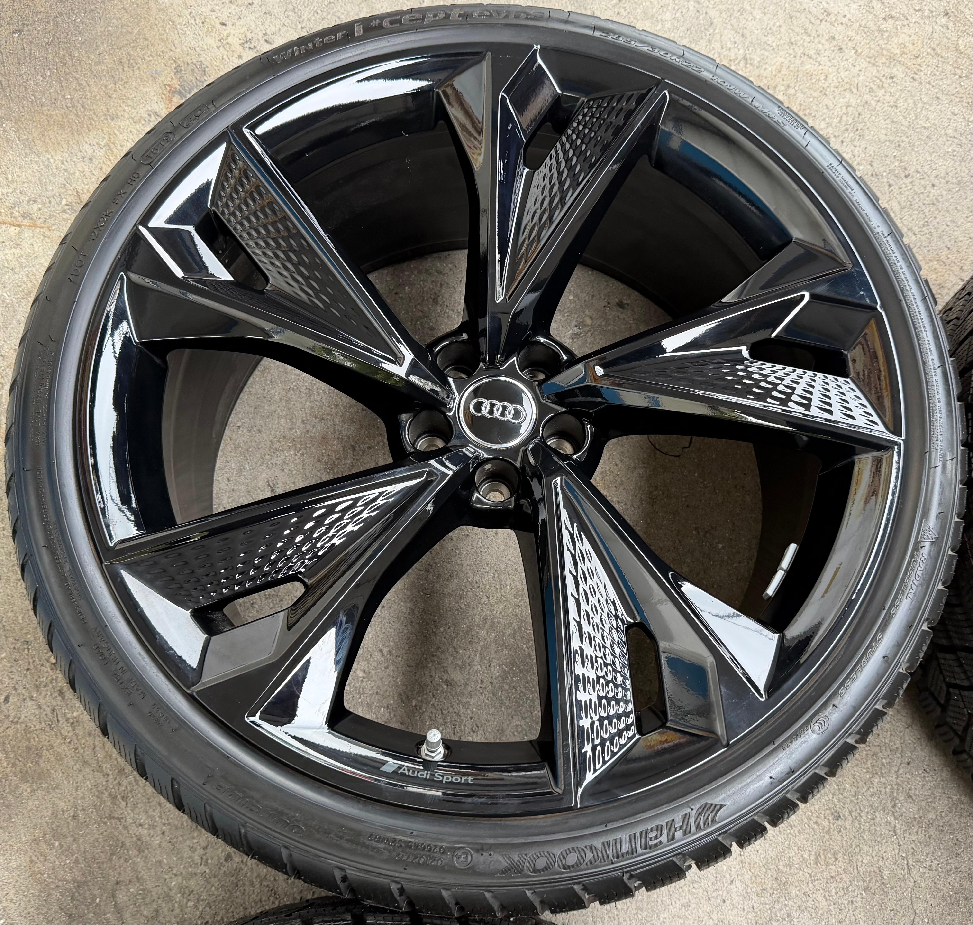 4 Original 22" Alu Winterräder Audi RS6 4K RS7 4K0601025BC 285/30R22 101W HANKOOK