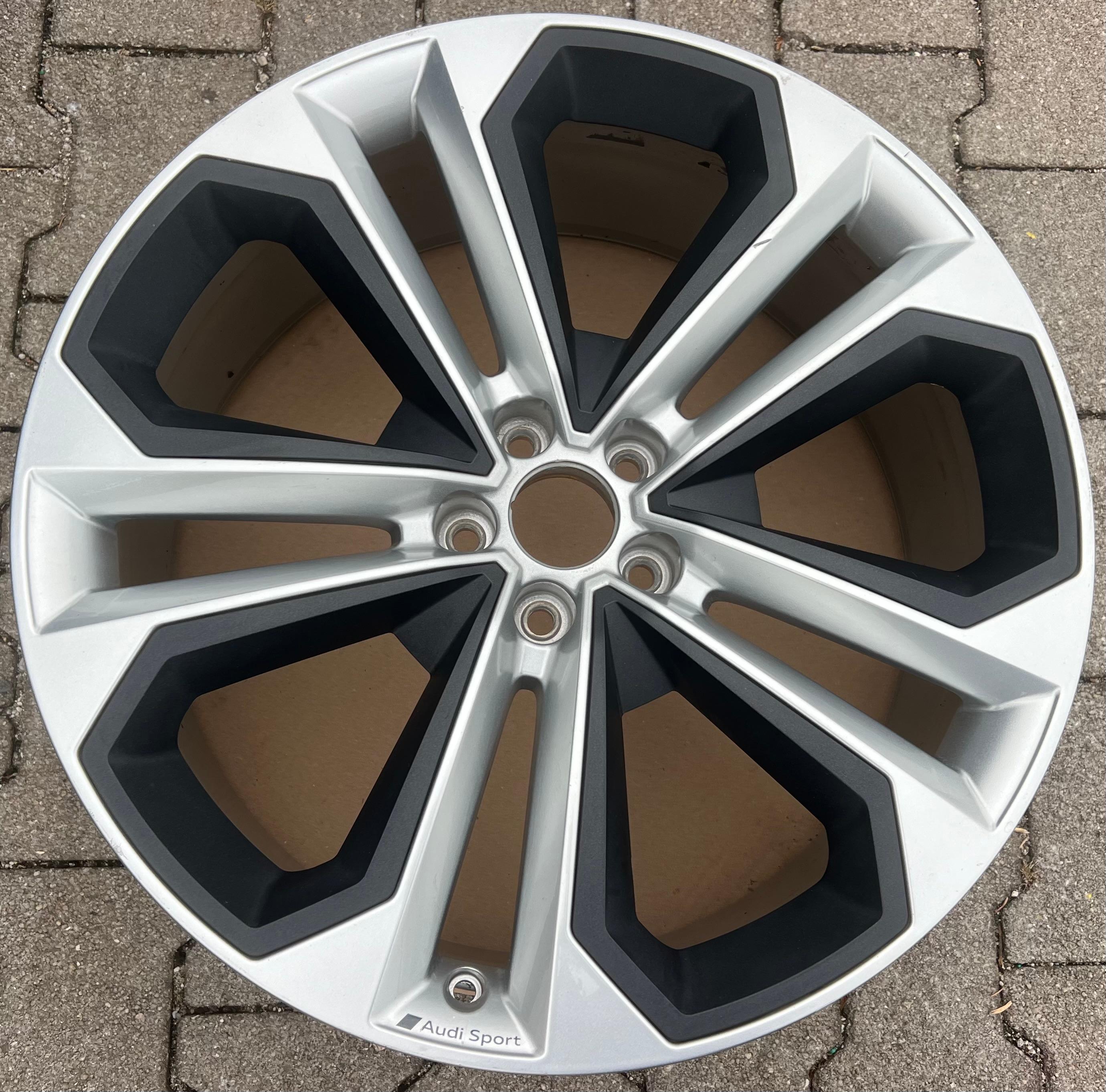 1 X ORIGINAL 21" ALUFELGE FELGE AUDI Q5 FY 80A601025AS 8,5x21 ET34 5x112 FREIHAUS