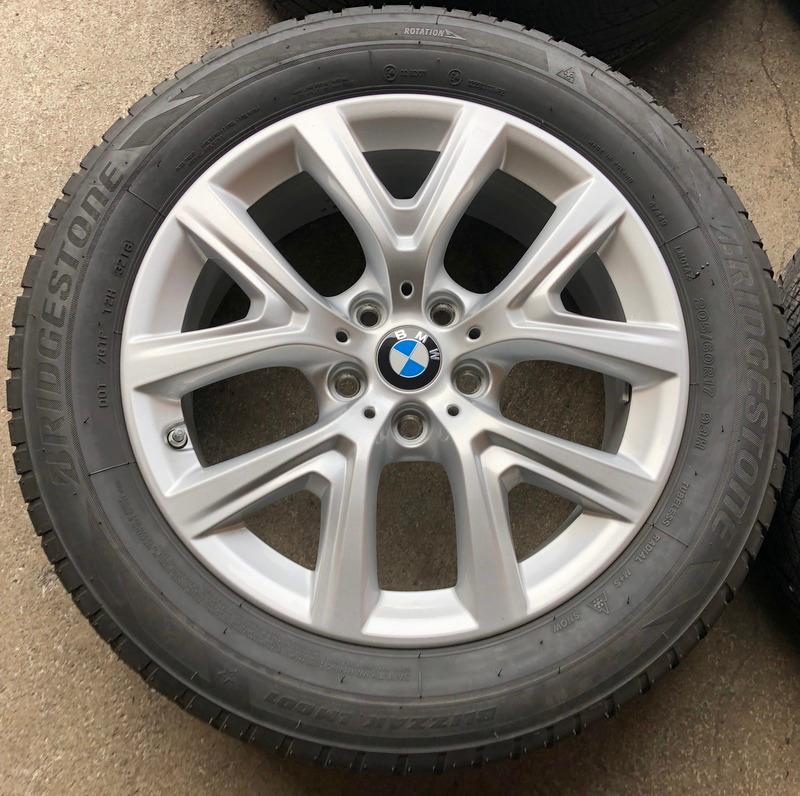 4 ORIGINELE 17" ALUMINIUM WIELEN BMW X1 F48 / X2 F39 TPMS 6856076 6,5x17 ET39