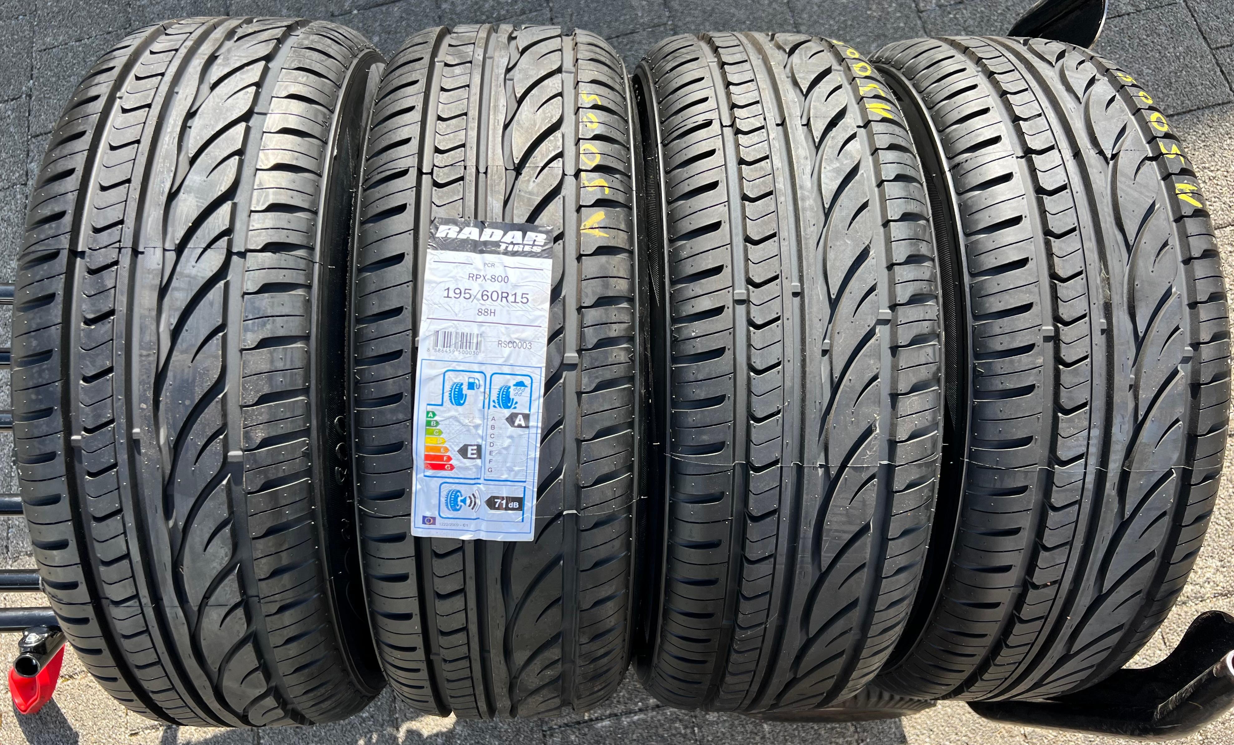 4 ALU SOMMERRÄDER 195/60R15 88H FORD FIESTA JHH JGH JHH NEU RDKS
