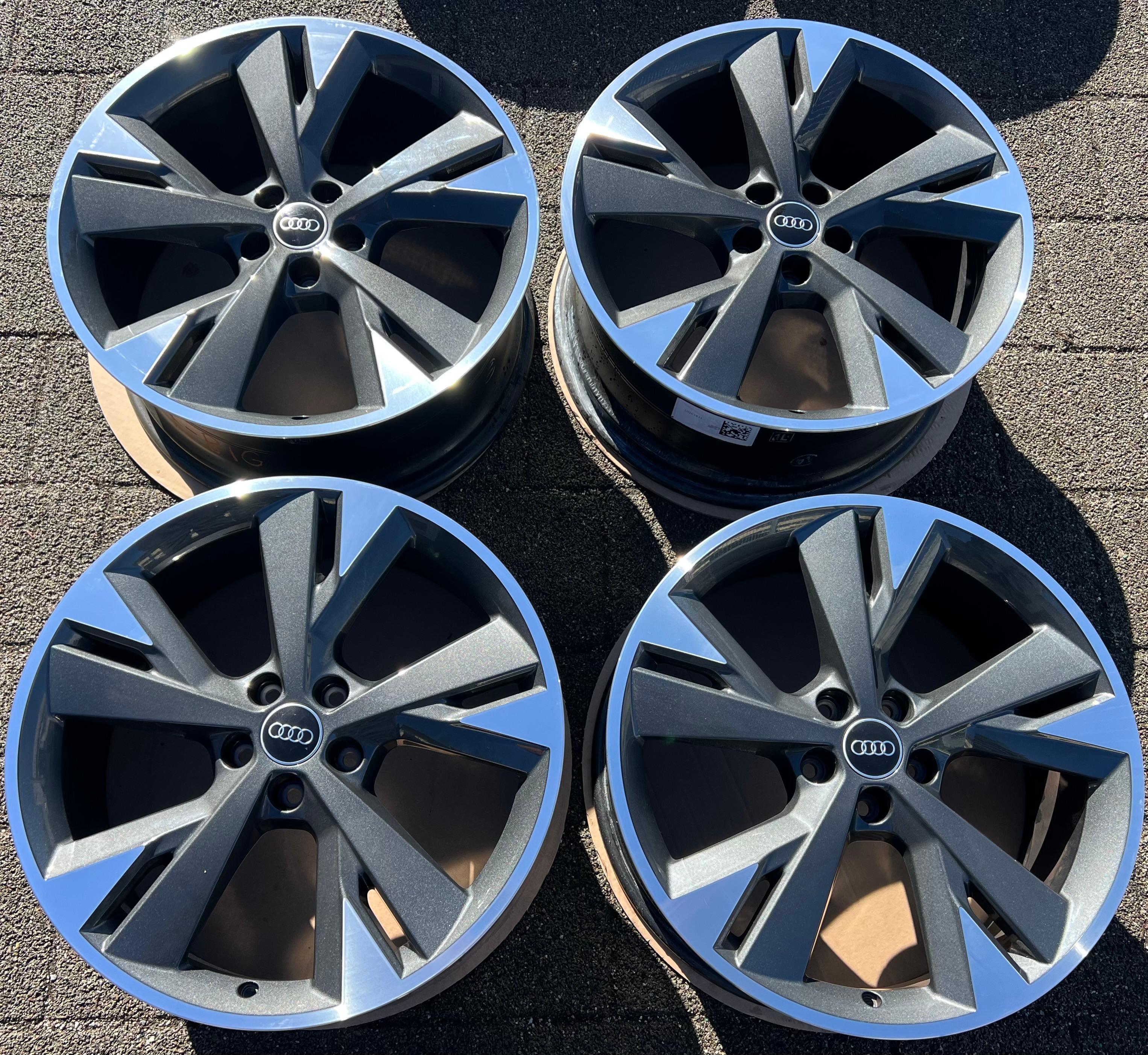 4ORIGINAL 20" ALUFELGEN AUDI Q4 E-TRON F4B F4N 89A601025AR 89A601025AS