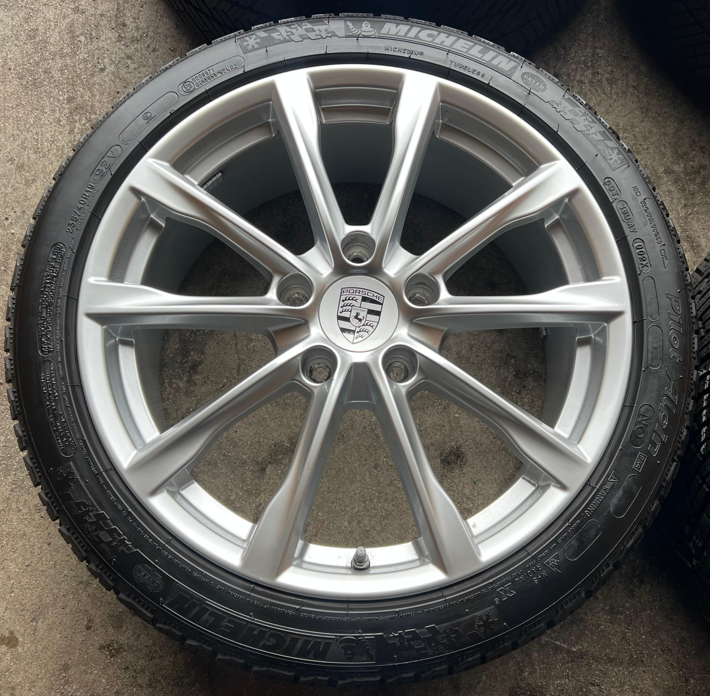4 ORIGINAL 19" ALU WINTERRÄDER PORSCHE CAYMAN BOXSTER 718 982 982601025 RDKS