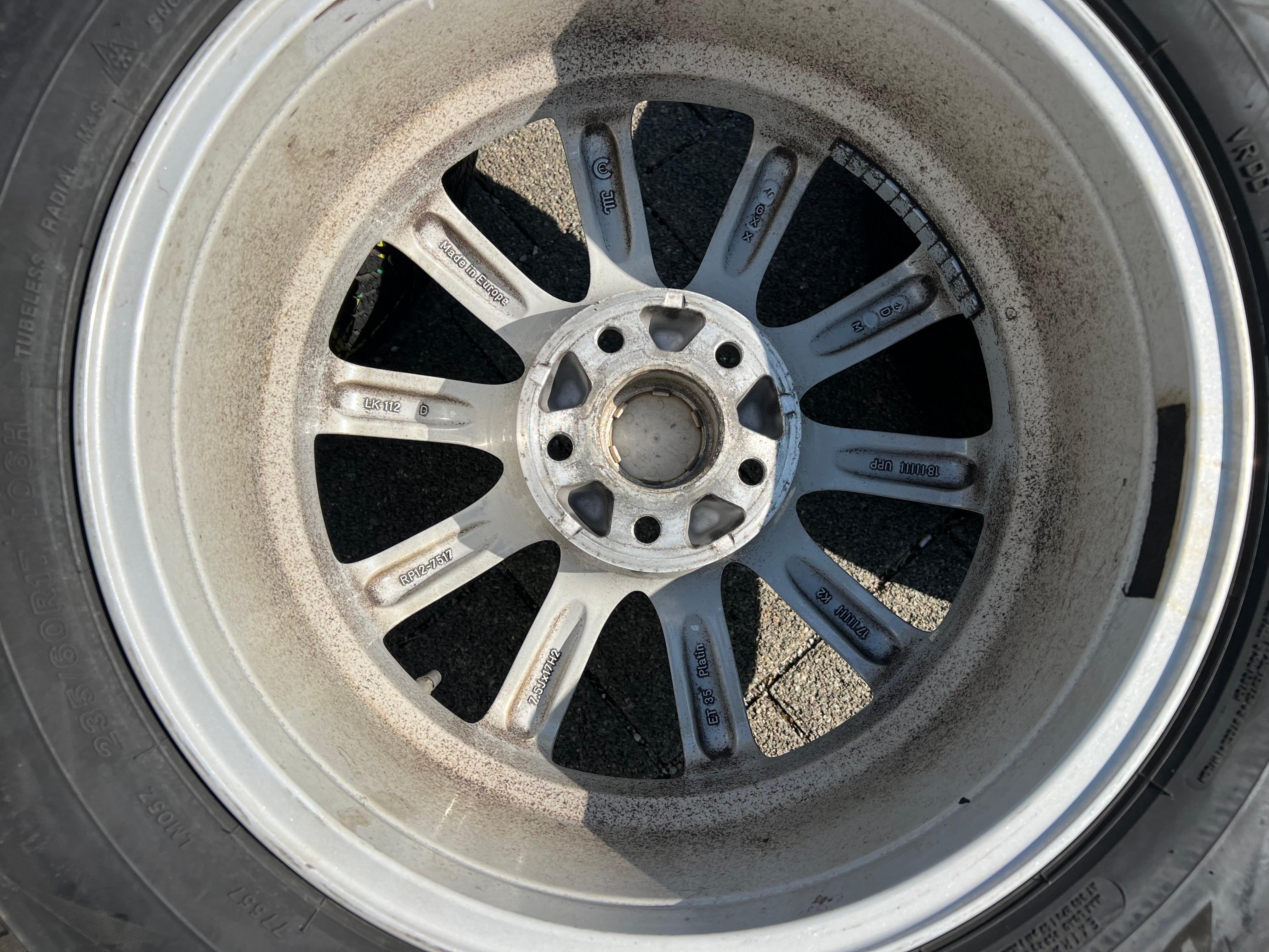 4 ROUES D'HIVER ALU 17" MERCEDES GLC X204 X253 AUDI A8 4H 235/60R17 106H RDKS TOP