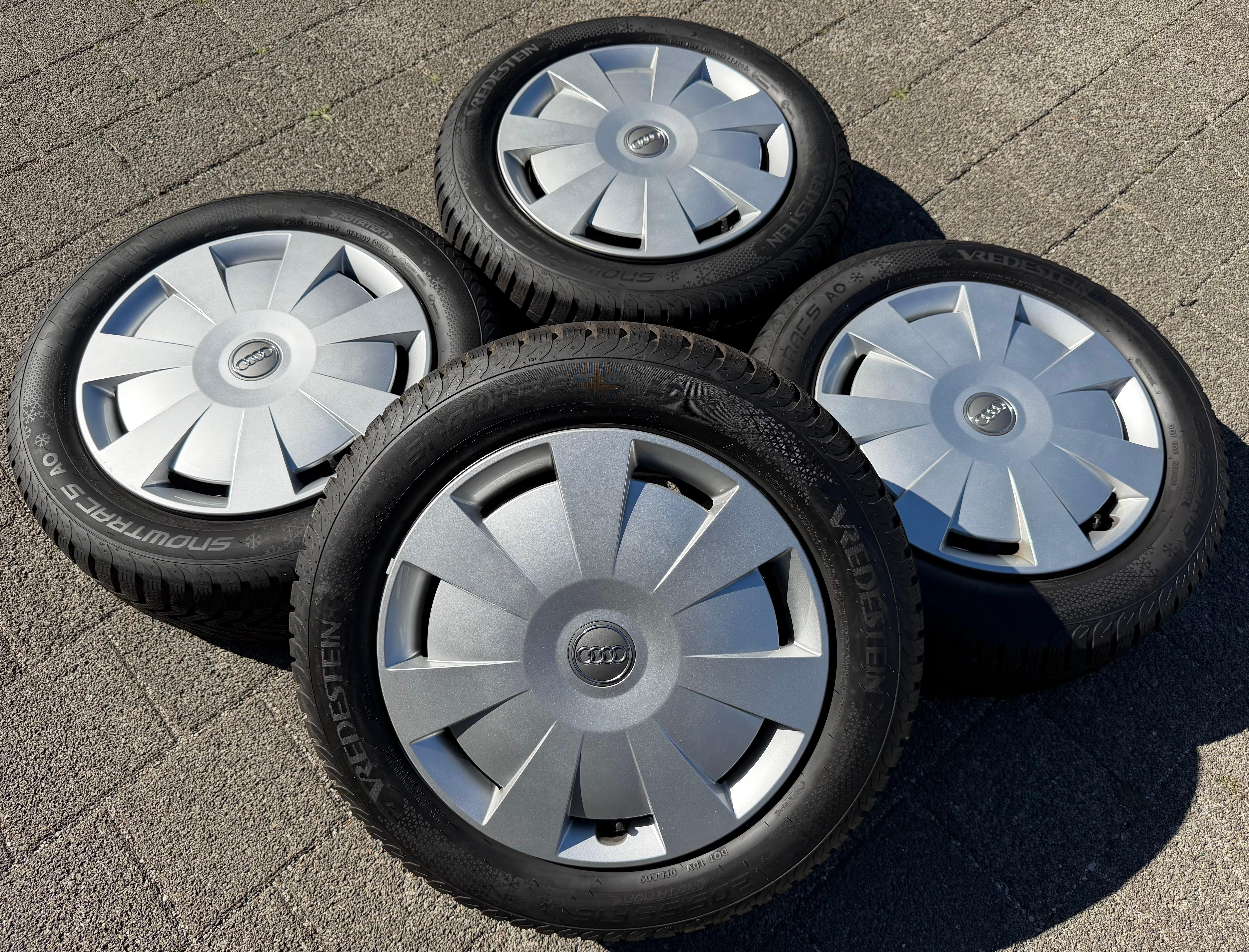 4 ruedas de invierno Audi A3 8V Sportback Cabrio 205/55R16 91H Vredestein 8V0601027A 2021