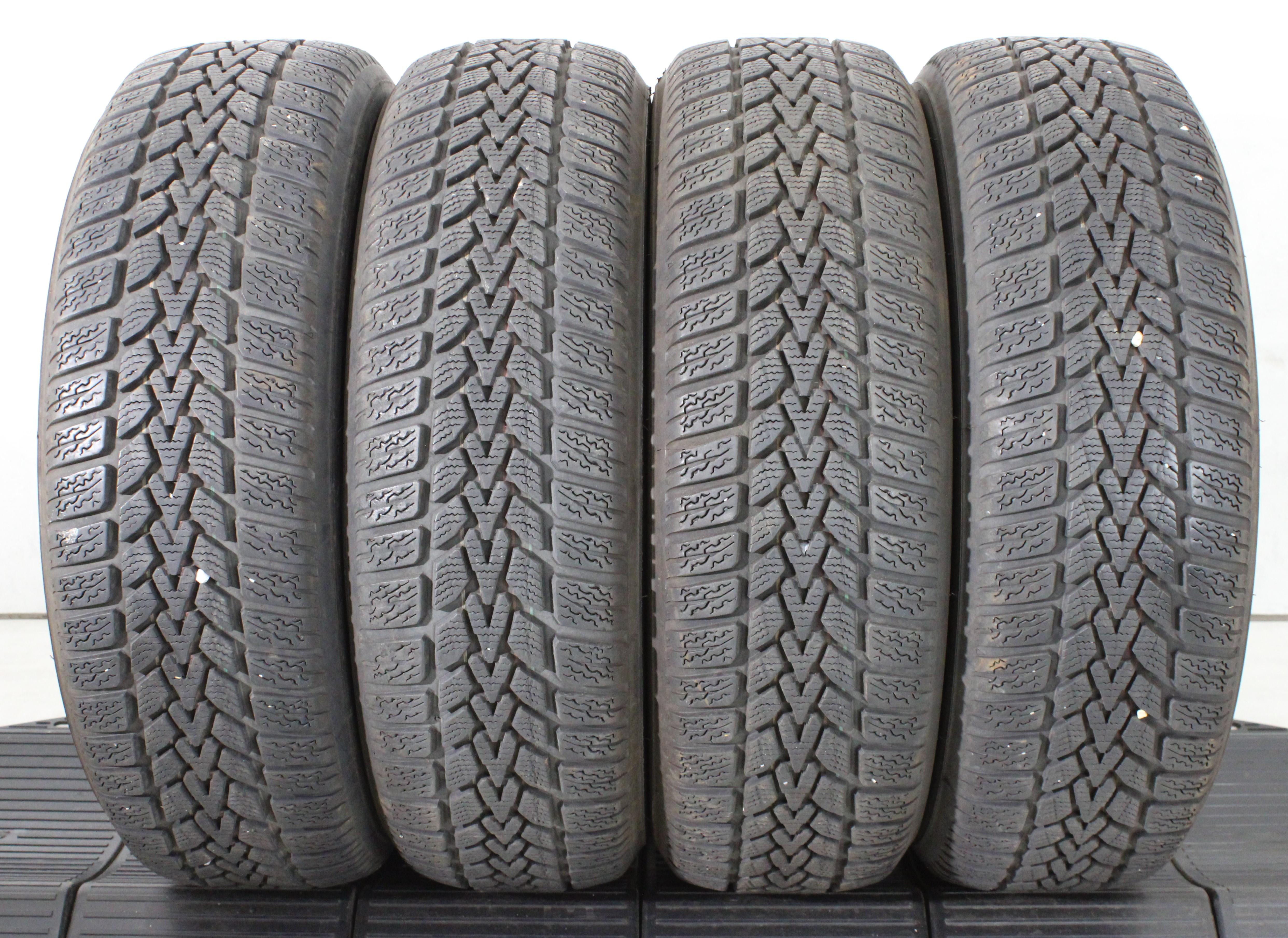 4 x 175/65R15 84T Winterreifen Dunlop Winter Response-2  5,5-6mm 2015