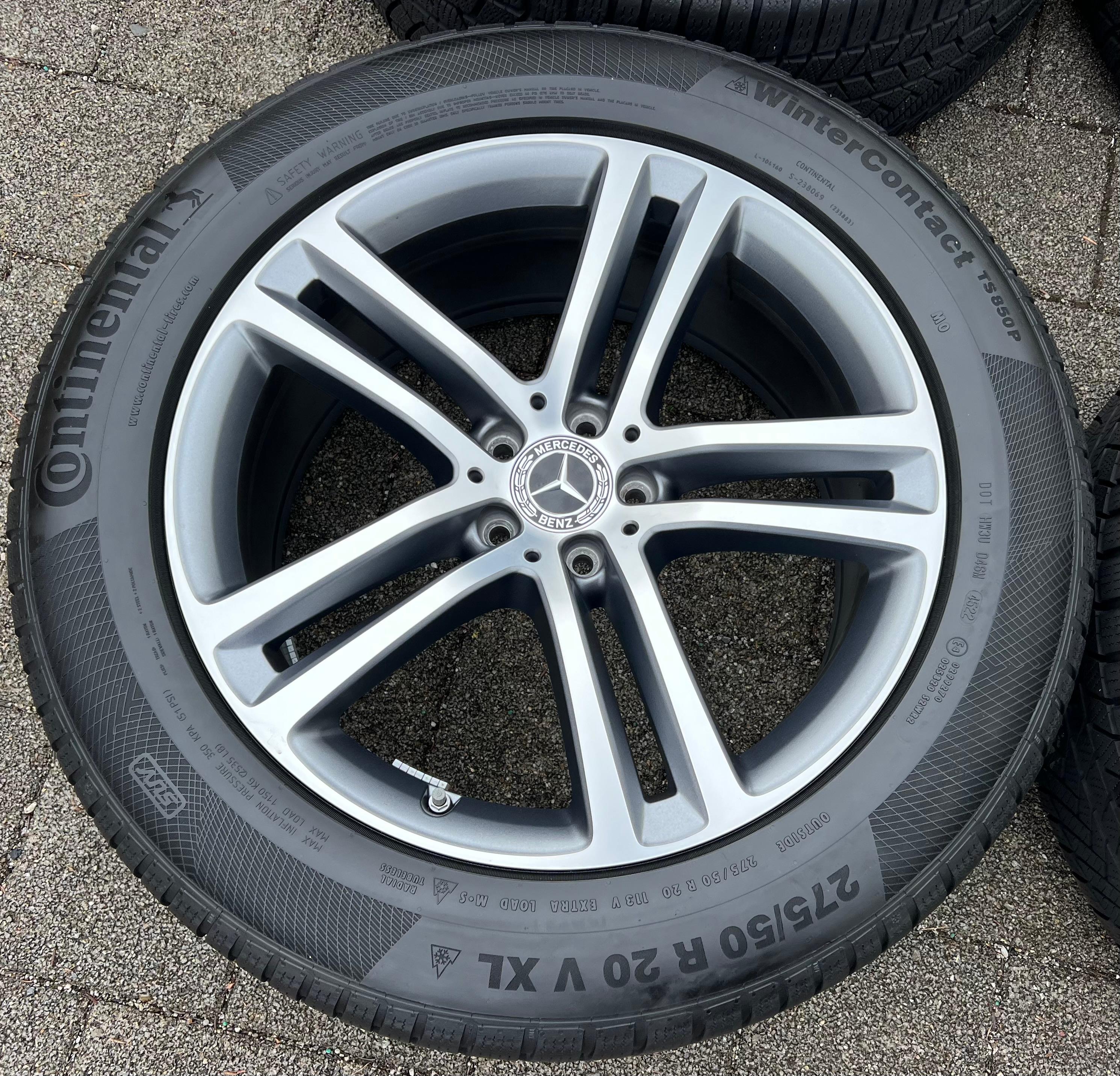 4 CERCHI IN LEGA ORIGINALI DA 20" MERCEDES GLE V167 COUPÉ C167 A1674012400 A1674012500 CONSEGNA GRATUITA