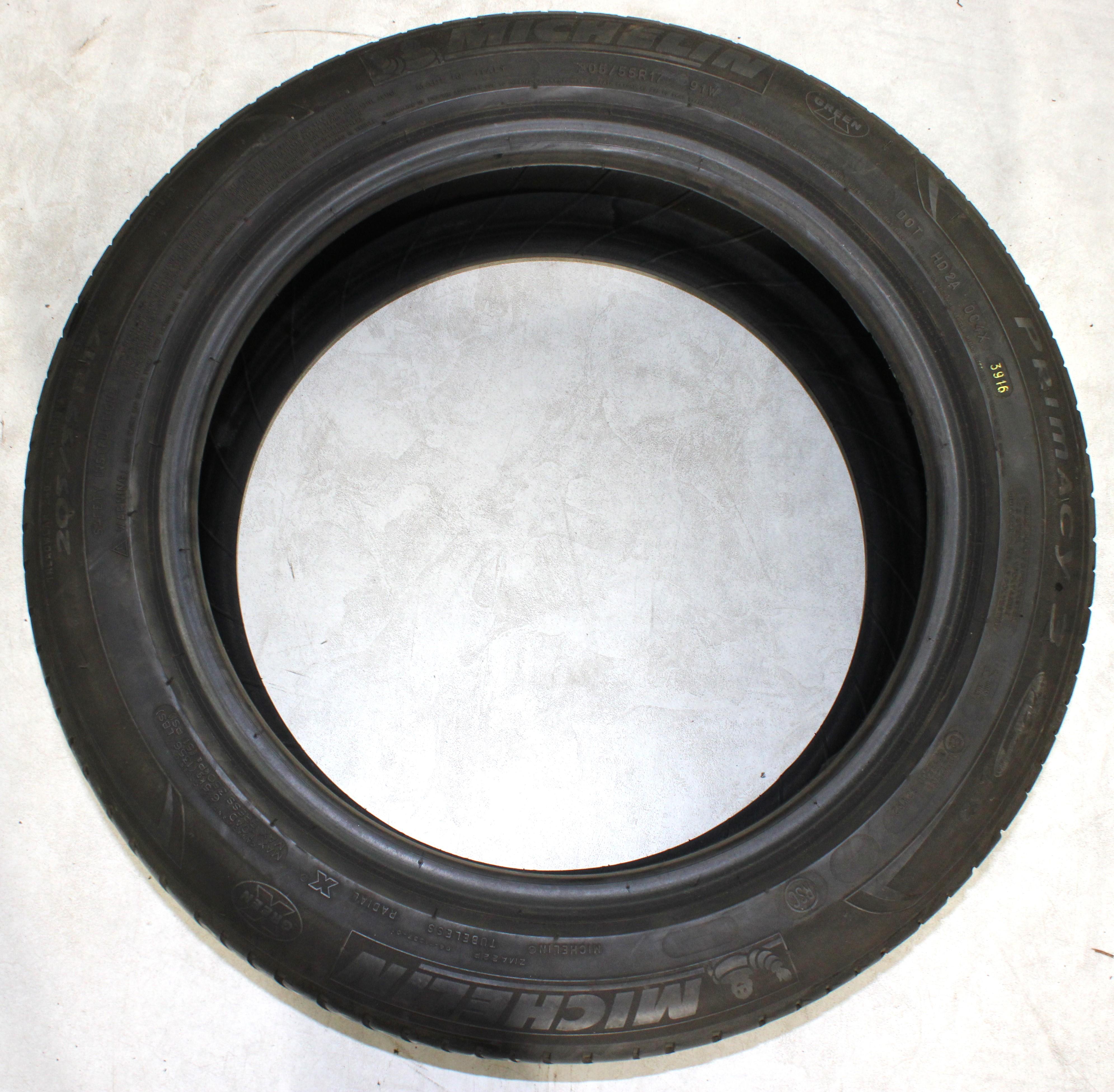 2 x 205/55R17 91W Sommerreifen Michelin Primacy 3 Runflat 5mm 2016