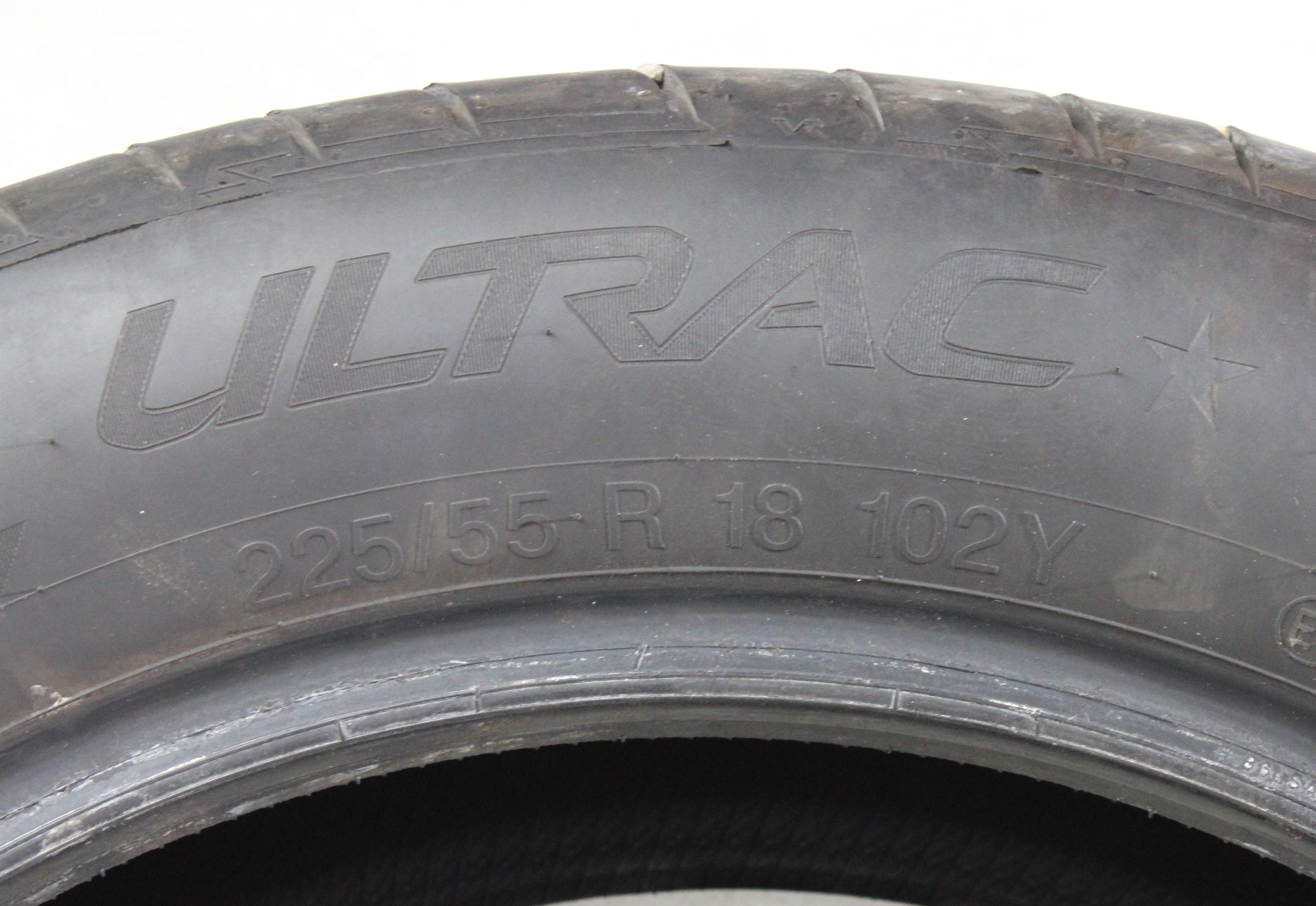 1 x 225/55R18 102Y Neumático de verano Vredestein Ultrac * 4,5-5mm 2026