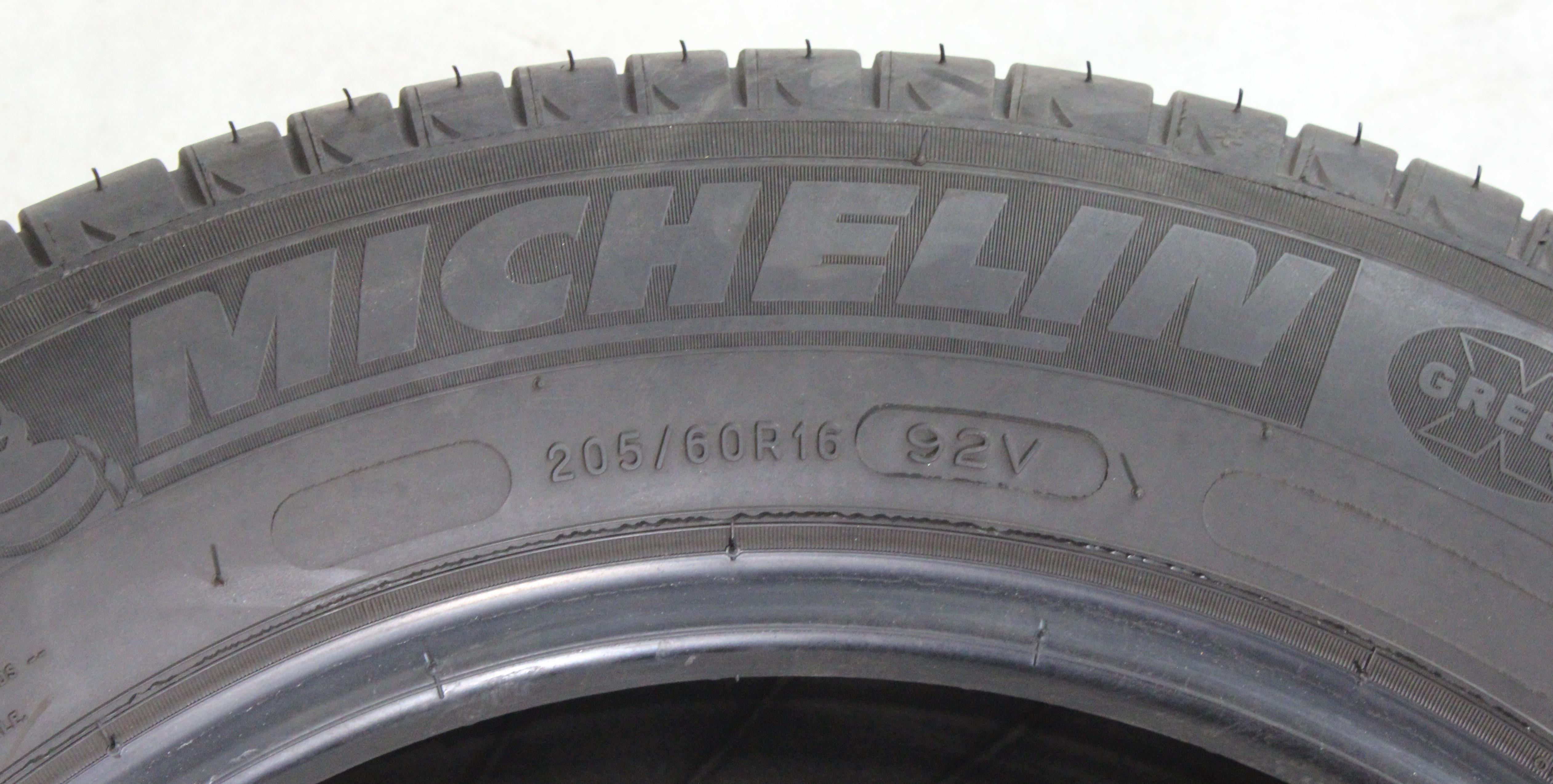 2 x 205/60R16 92V Sommerreifen Michelin Energy Saver* 5,5mm 2017