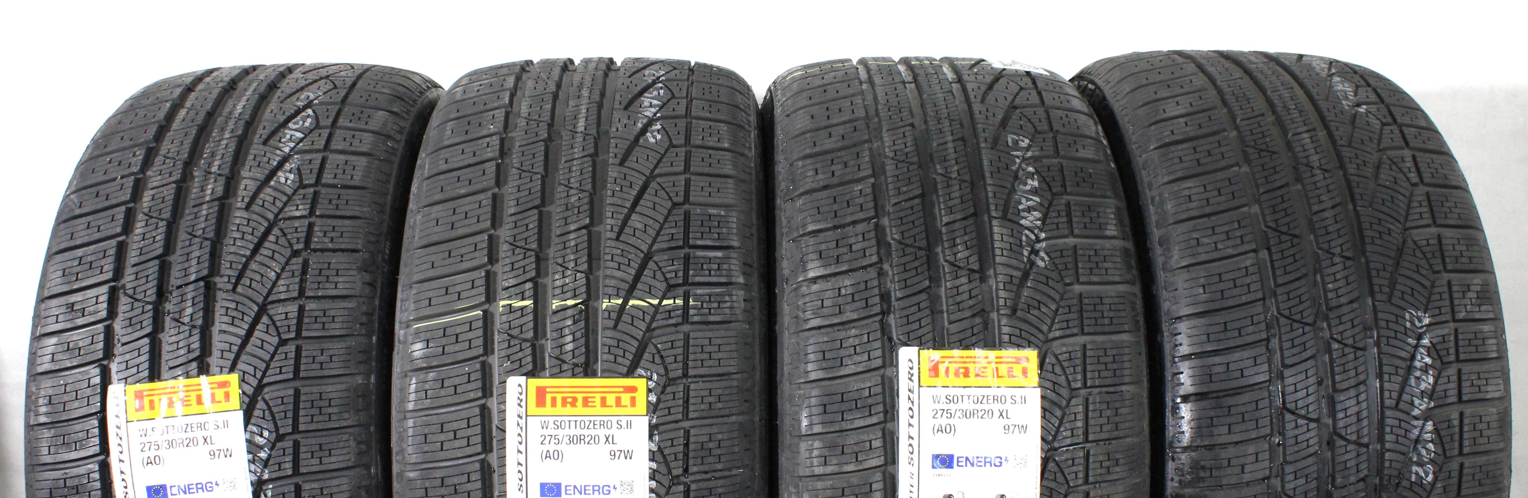 4 x 275/30R20 97W Winterreifen Pirelli Sottozero Winter 270 Serie 2 AO 2022 NEU