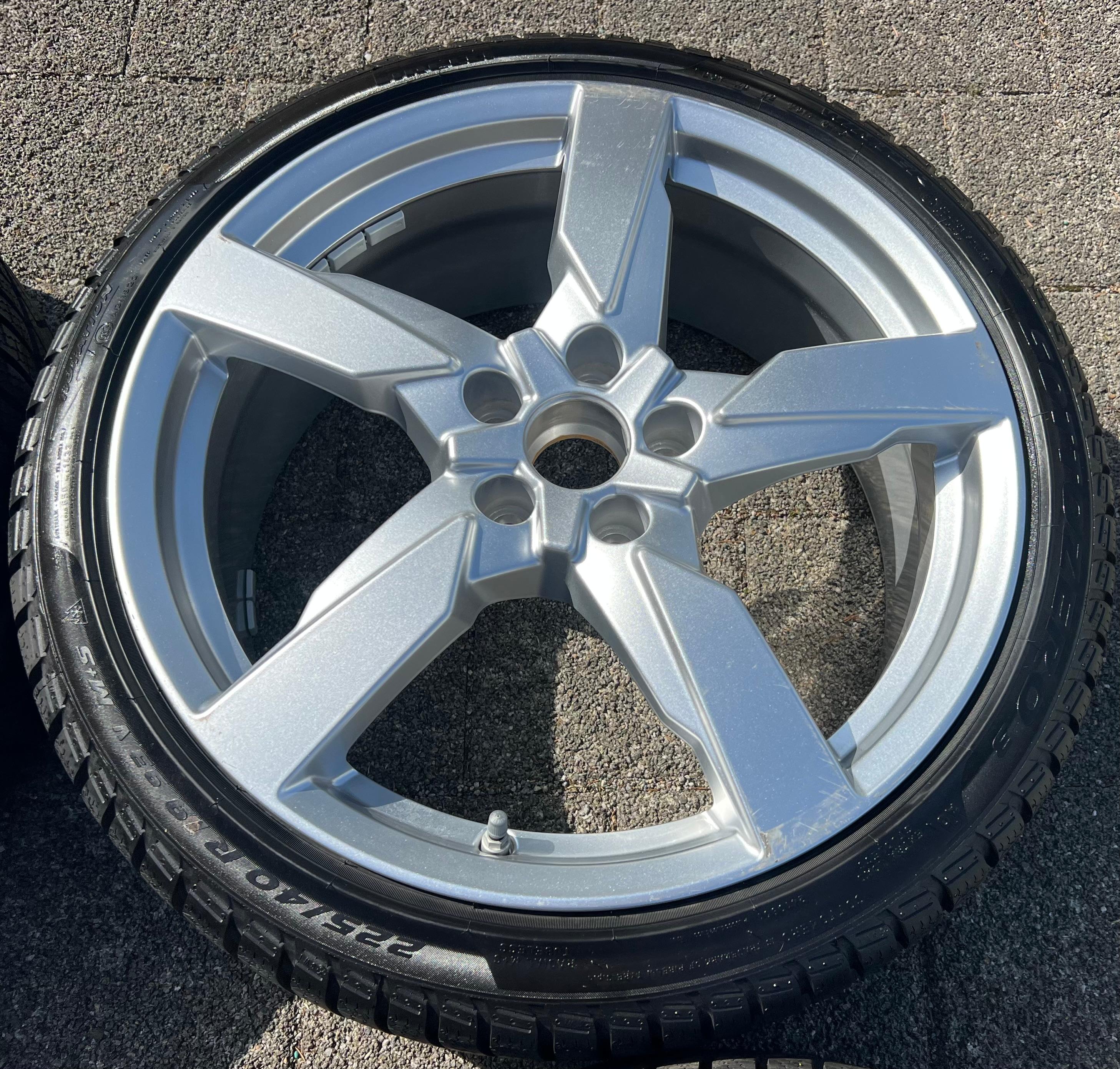 4 ruedas de invierno originales de aleación de 19" para AUDI TT TTS 8S 8S0601025AG 225/40R19 93V 2022, envío gratuito