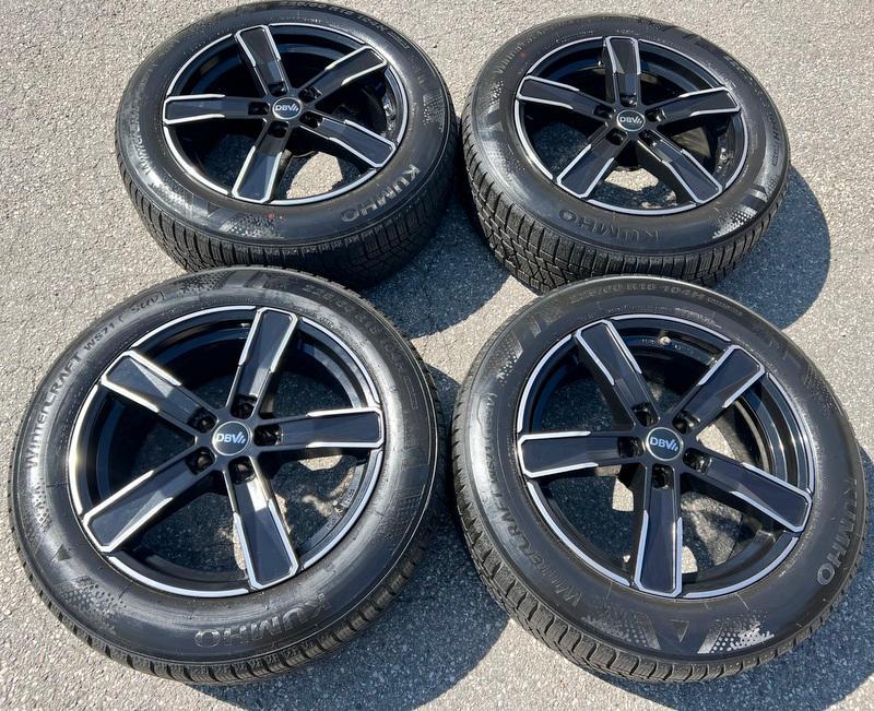 4 ALUMINIUM 18" WINTERWIELEN BMW X3 G01 X4 G02 225/60R18 104H 2019 7,5MM RDKS