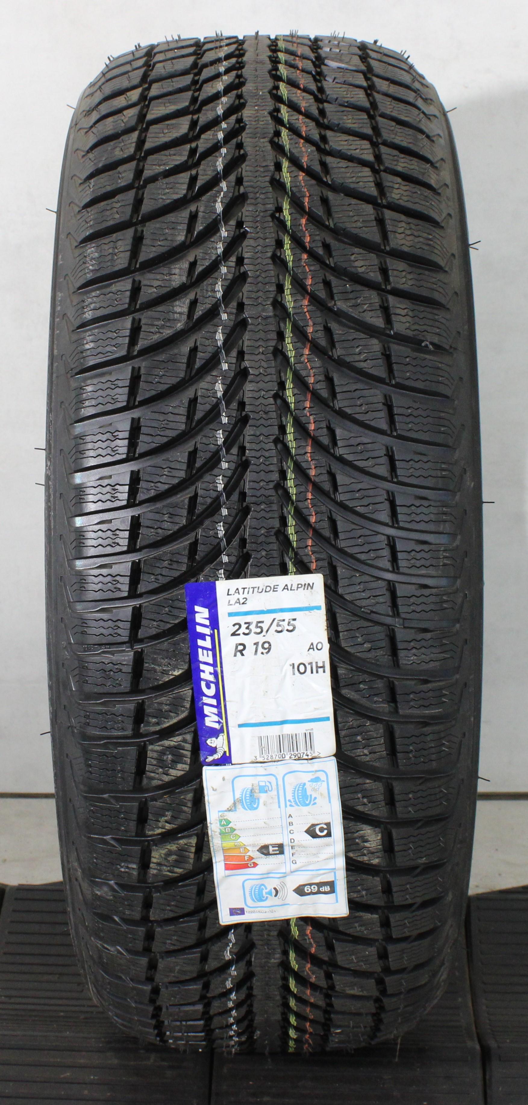 1 x 235/55R19 101H Winterreifen Michelin Latitude Alpin LA2 AO NEU 2020