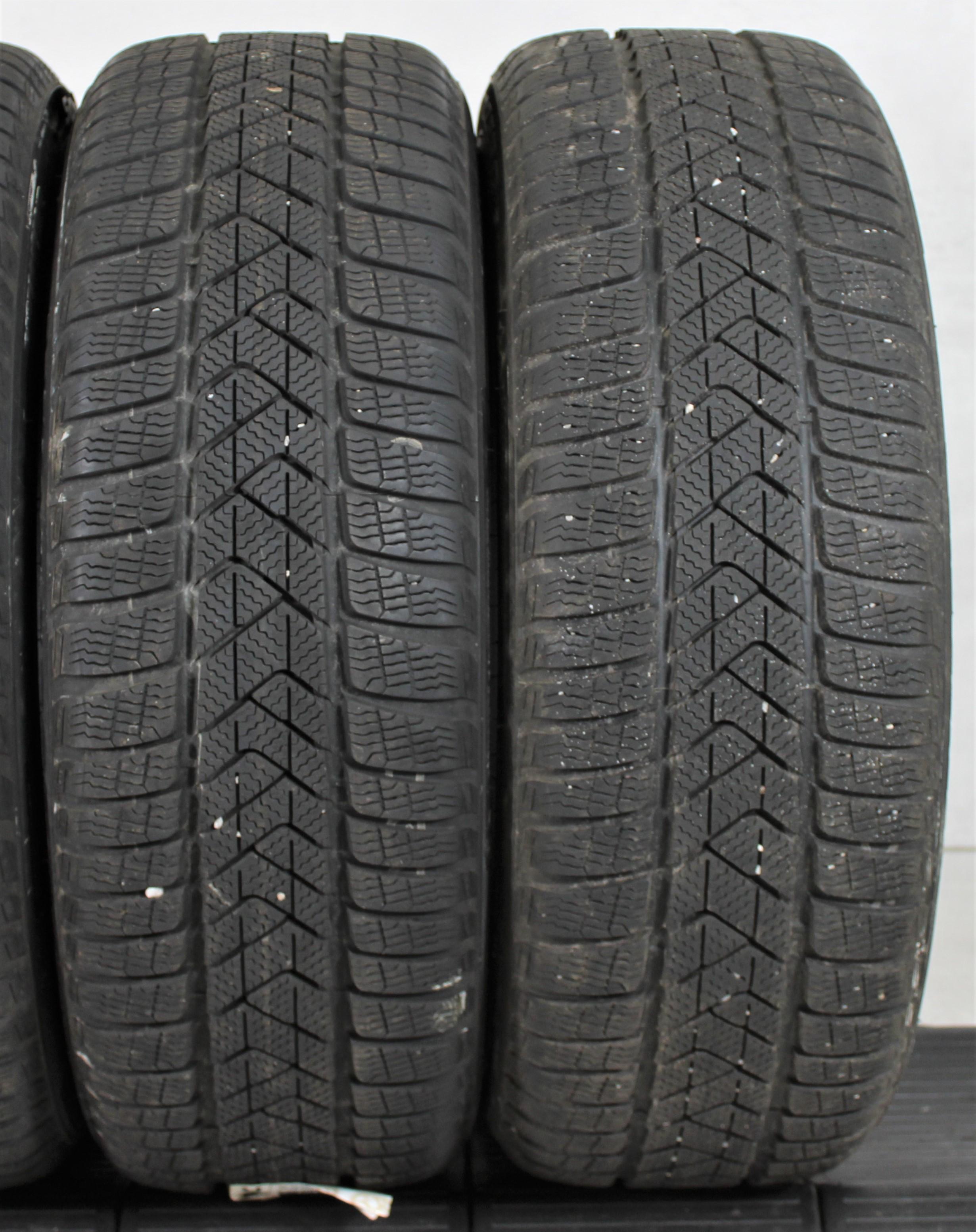 4 x 225/45R19 96V Winterreifen Pirelli Sottozero 3 Runflat 2x 6-6,5mm und 2x 7mm 2019/2020 *