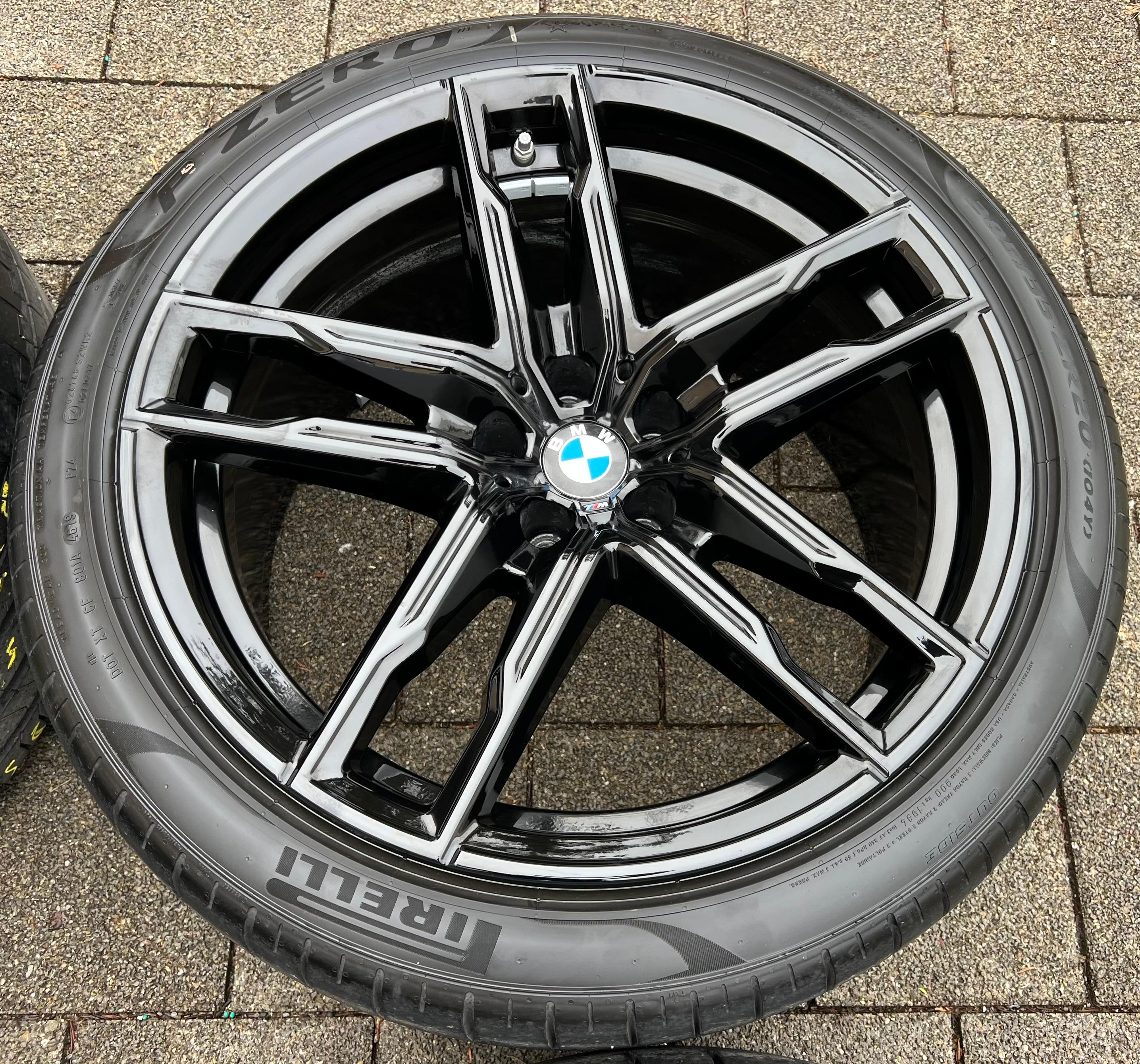 4 ORIGINELE 20" ALUMINIUM ZOMERWIELEN BMW M5 F90 M8 F90 F91 F92 F93 STYLING 810M RDKS