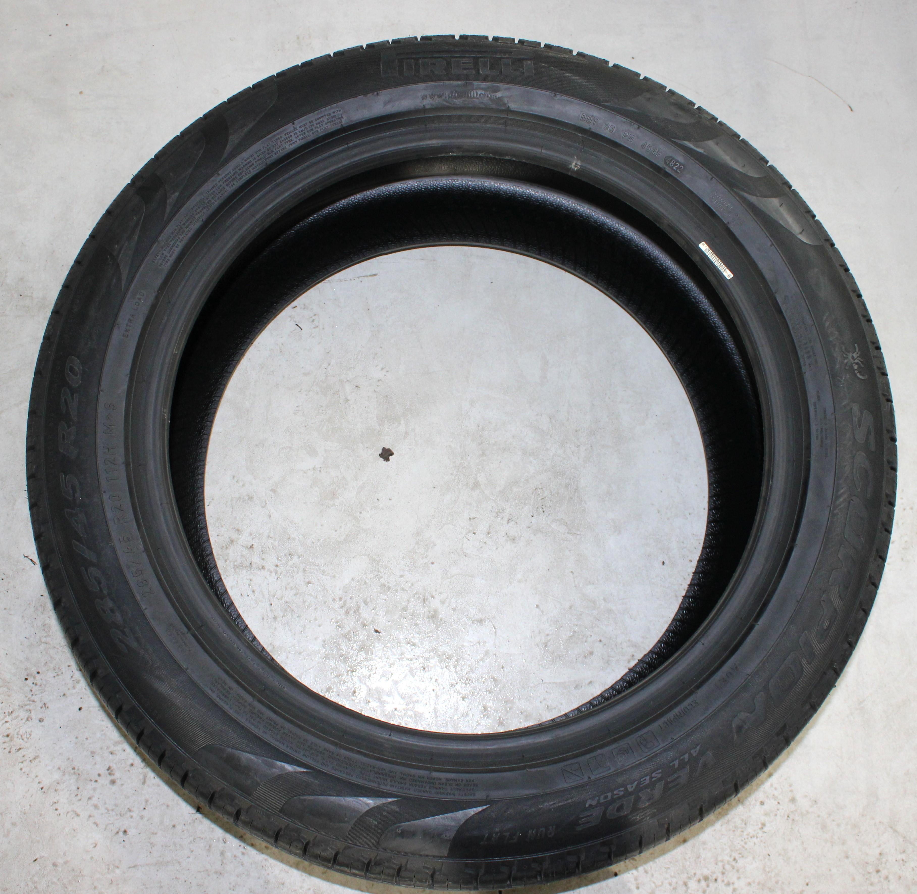 4 x 285/45R20 112H Ganzjahresreifen Pirelli Scorpion Verde Allseason AOE1 Runflat VollesProfil 2023 AOE