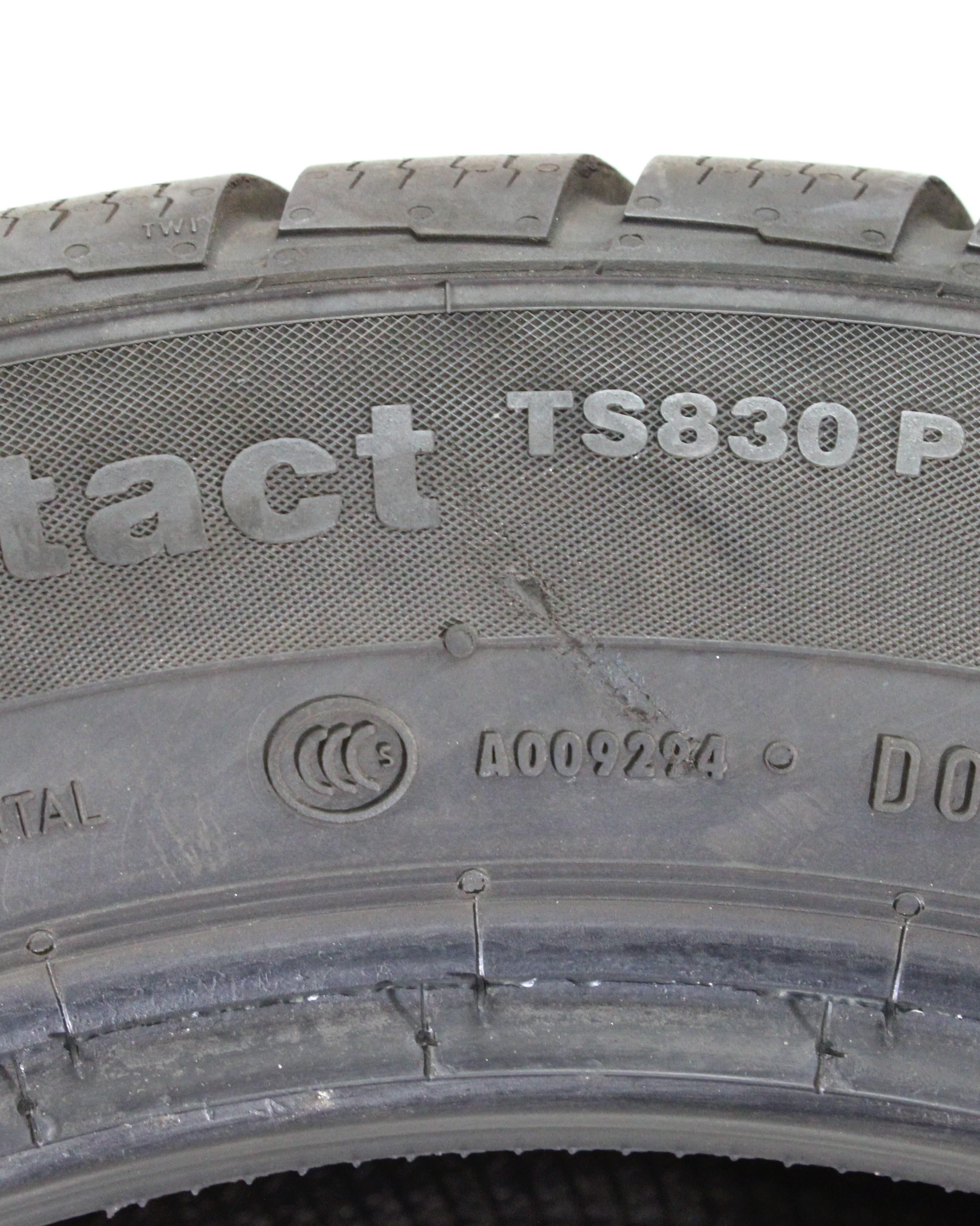 4 x 205/55R16 91H Winterreifen Continental Winter Contact TS830P SSR* Runflat 6,5-7mm 2018