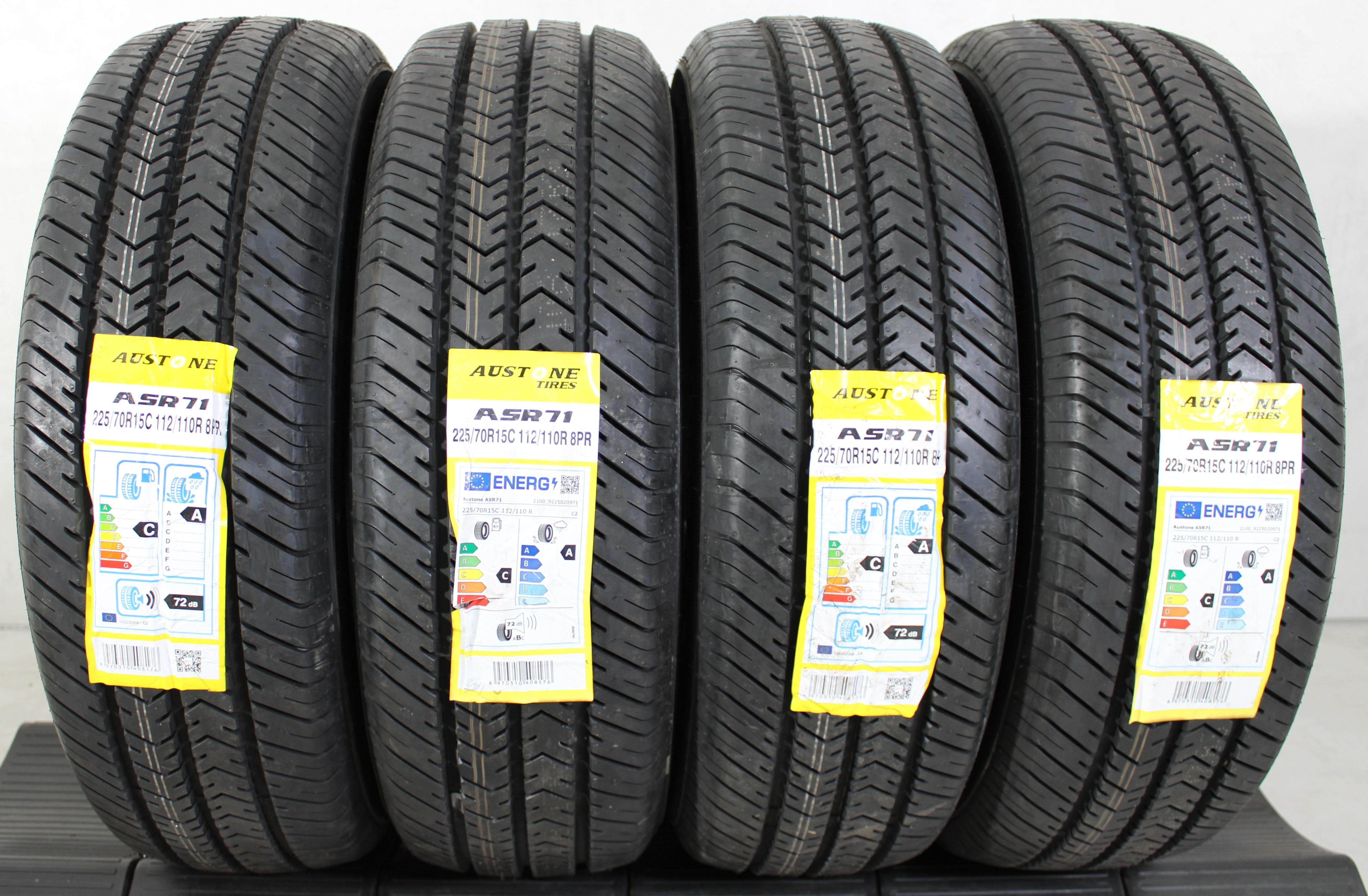 4 neumáticos de verano 225/70R15C 112/110R Austone ASR71 2021