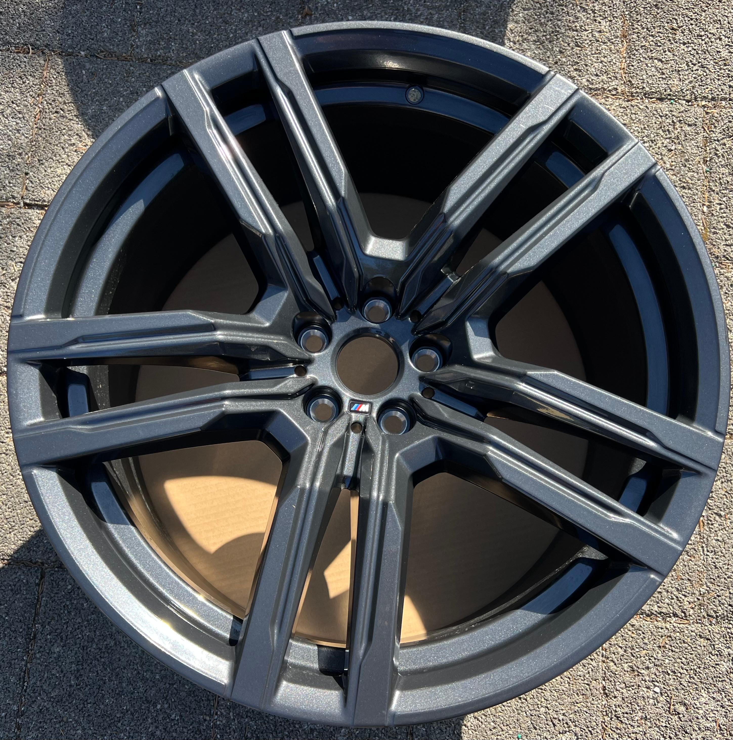 1 X ORIGINAL 21" ALUFELGE BMW X5M F95 X6M F96 STYLING 808M 8090715 10,5x21 ET31