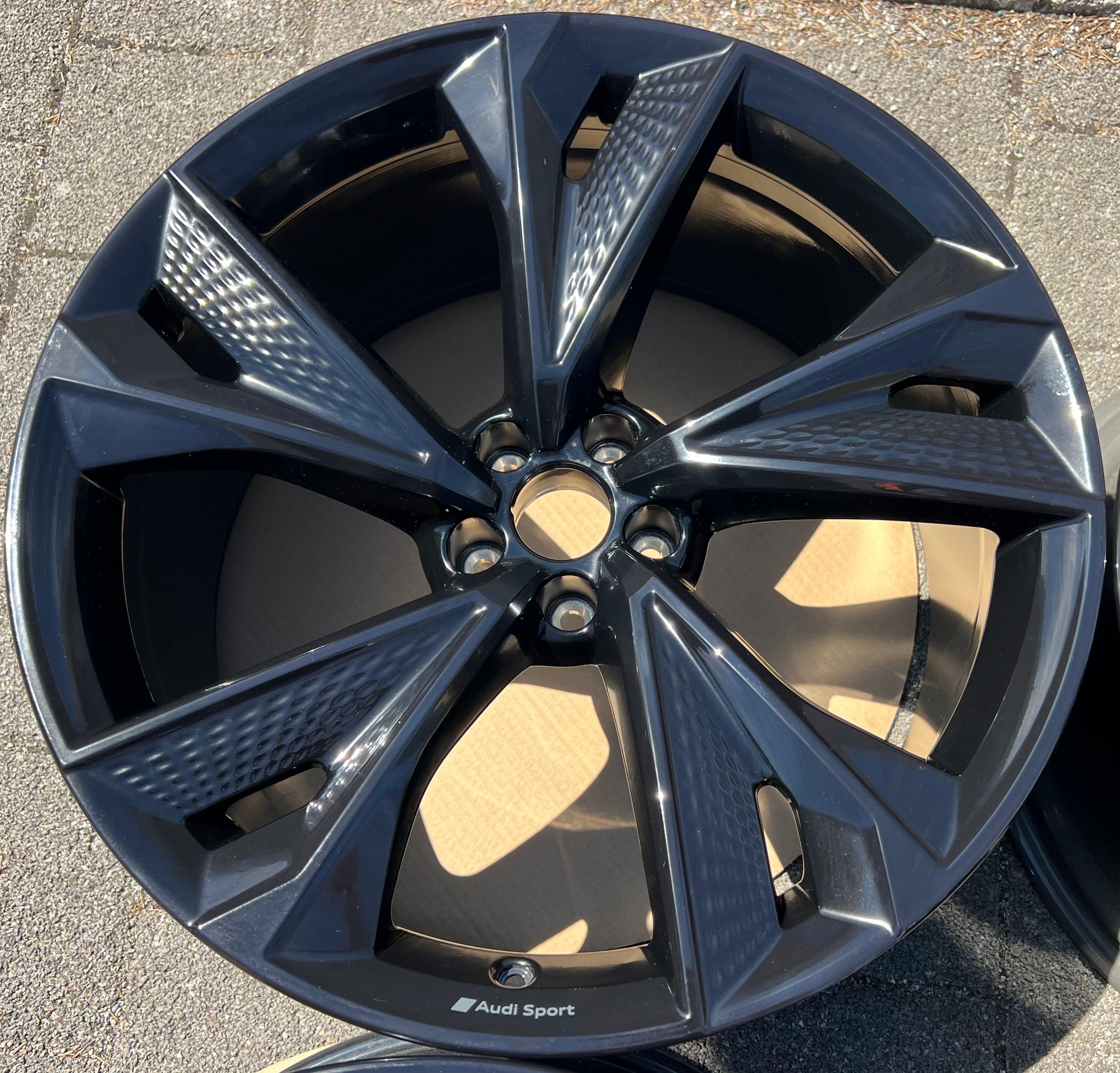 4 ORIGINELE 22" aluminium velgen AUDI RS6 RS7 4K F2 C8 3 4K0601025BC 10,5x22 ET19