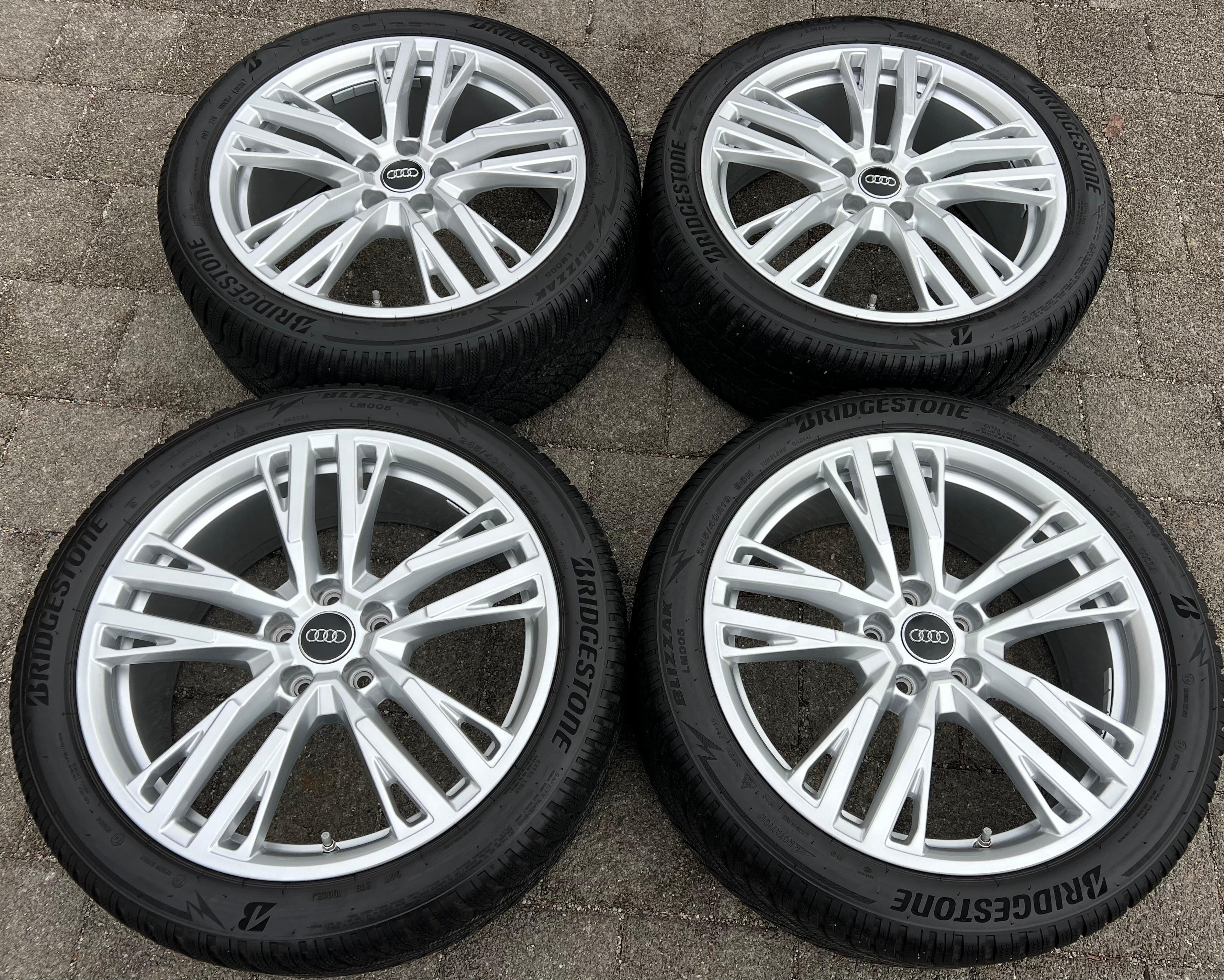 4 ORIGINAL 19" ALU WINTERRÄDER AUDI A5 S5 FU2 B10 8B3601025AS 245/40R19 98H 2024