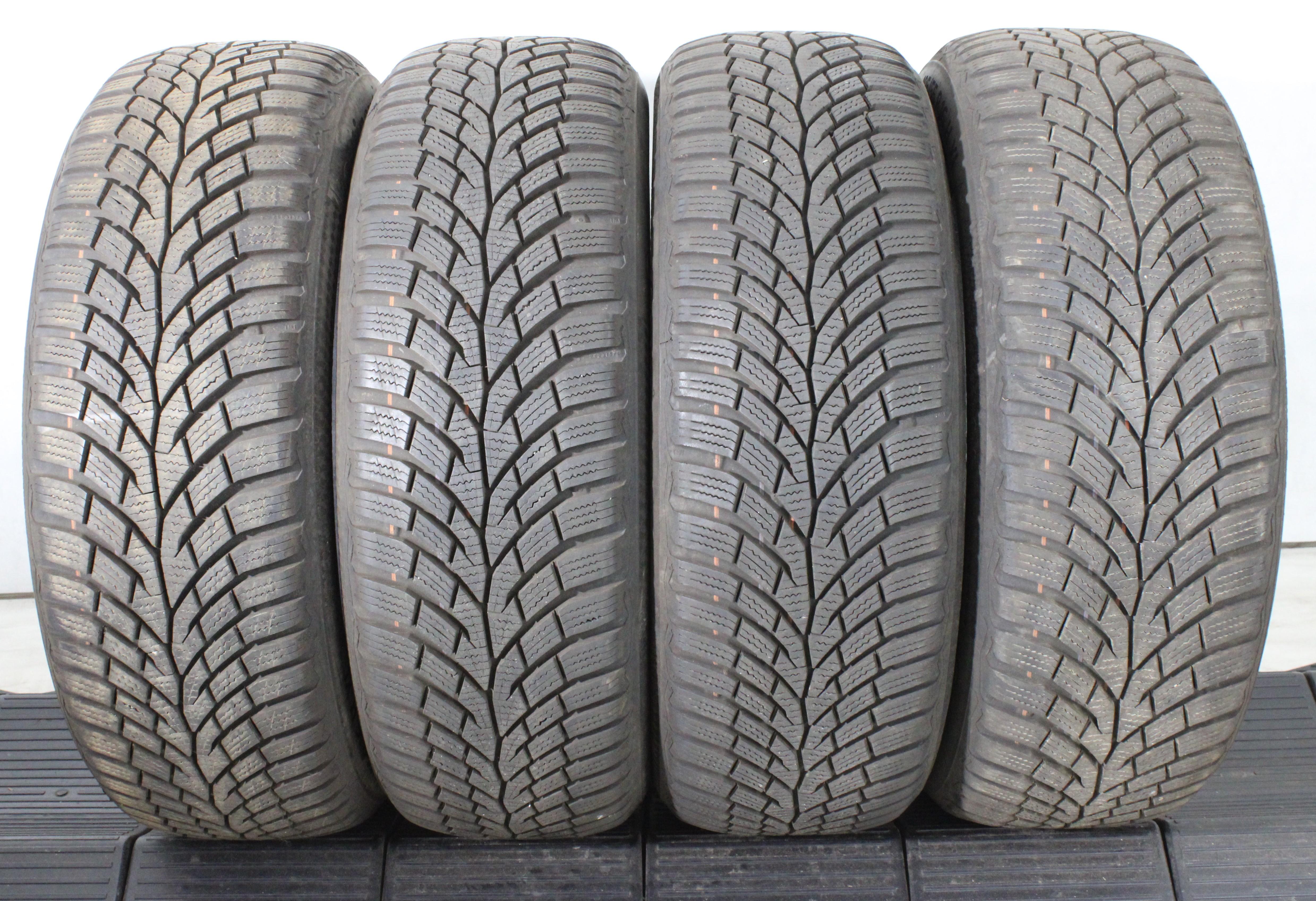 4 x 195/55R16 91H Winterreifen Continental Winter Contact TS870 2x7mm/2x7,5-8mm 2023 XL