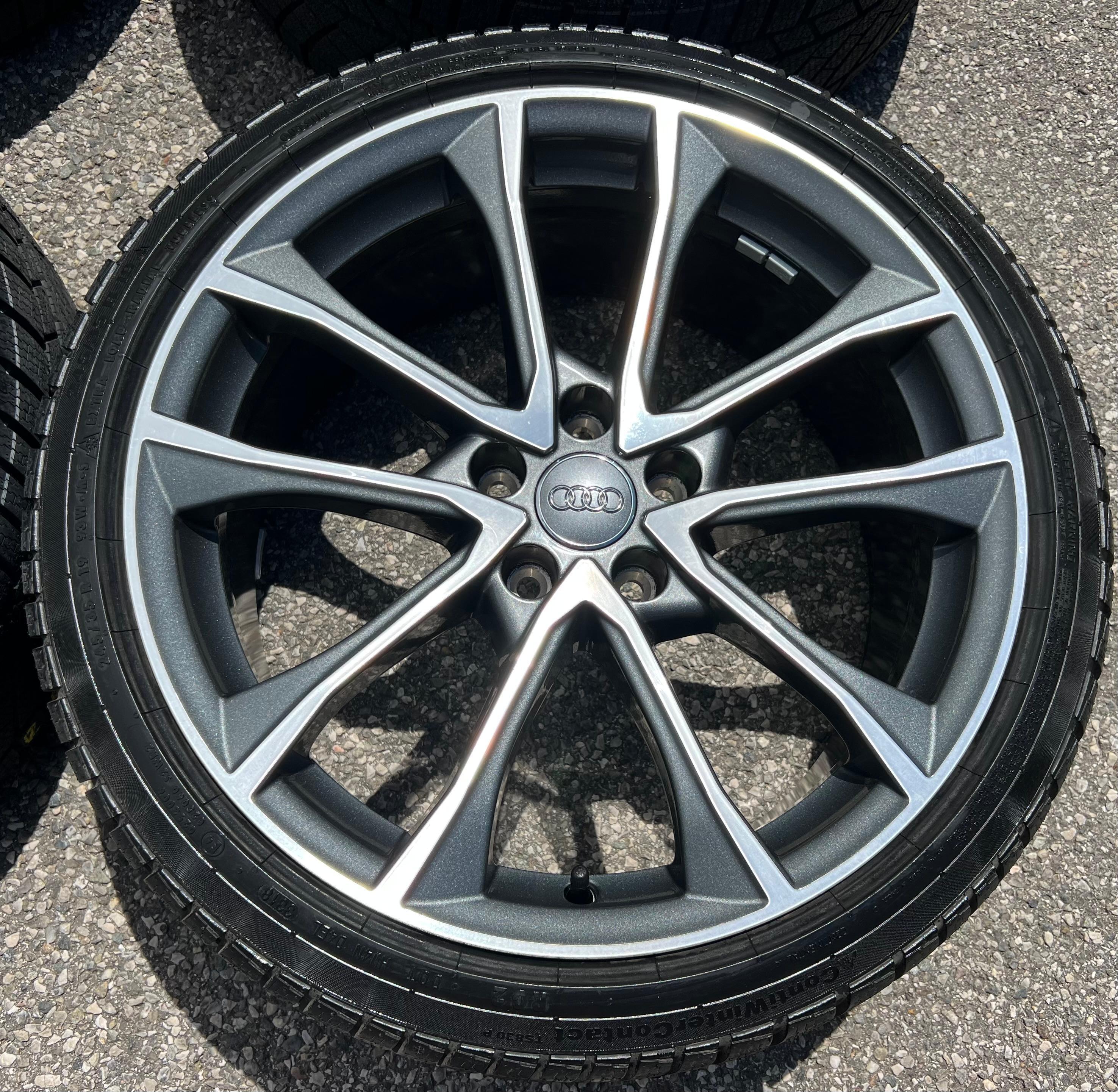 4 ROUES D'HIVER ORIGINALES 19" EN ALUMINIUM AUDI A4 S4 8W B9 8W0601025BF 245/35R19 93W CONTI