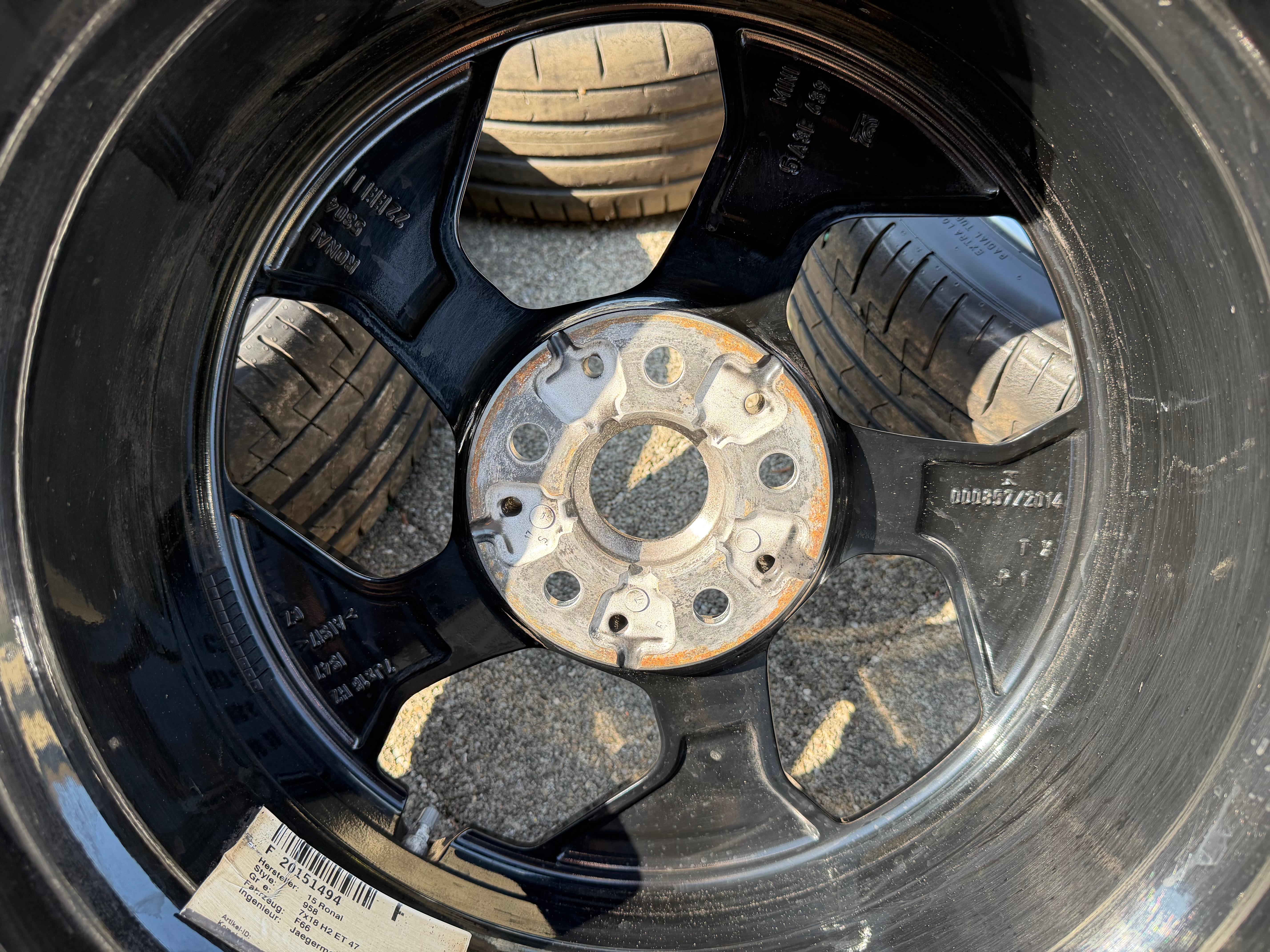 4 Original 18" Alufelgen Felgen Mini F65 R66 F67 Slide Spoke 958 RDKS