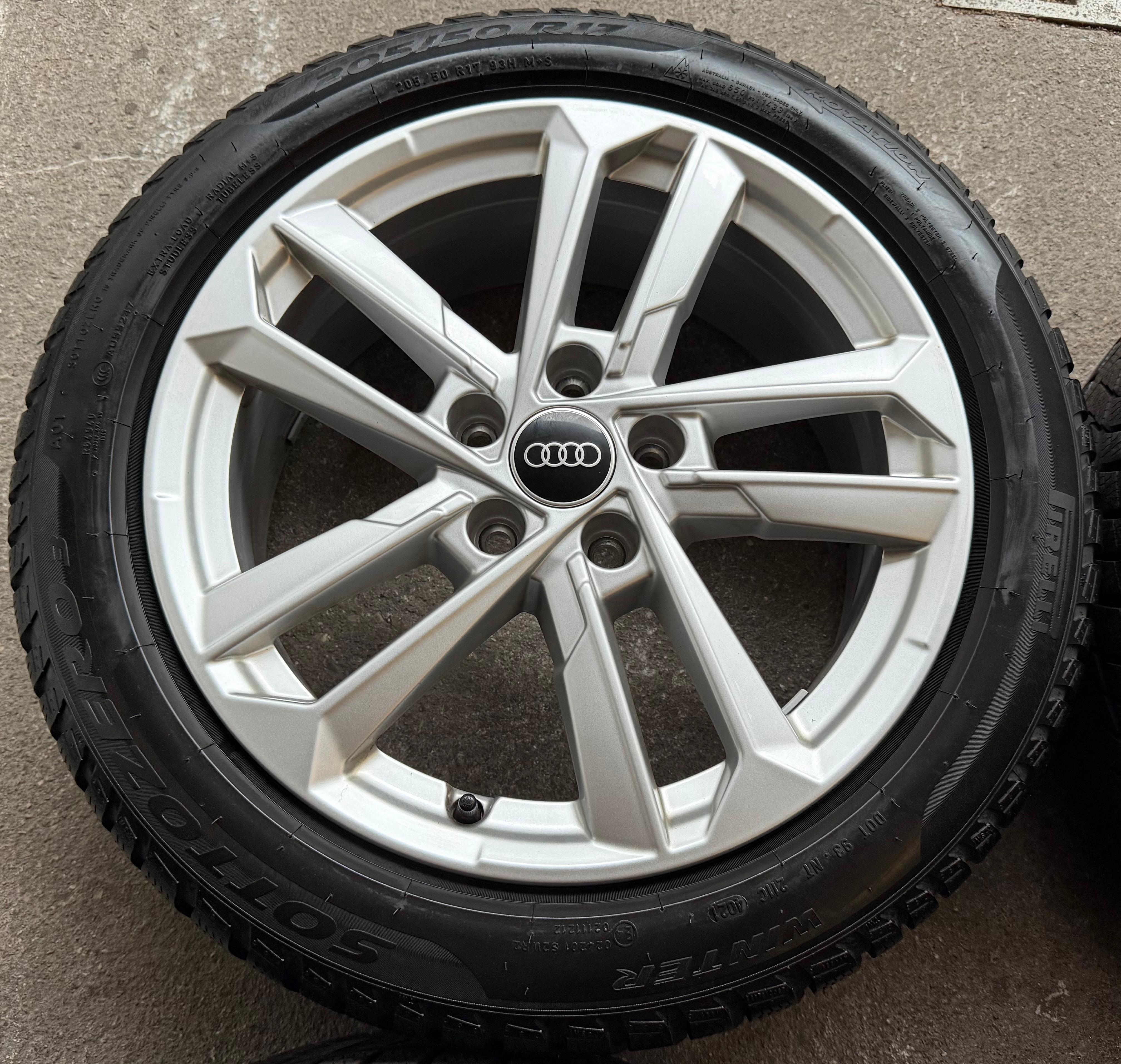 4 Original 17" Alufelgen Felgen Audi A3 8Y 8Y0601025L 6,5x17 ET43