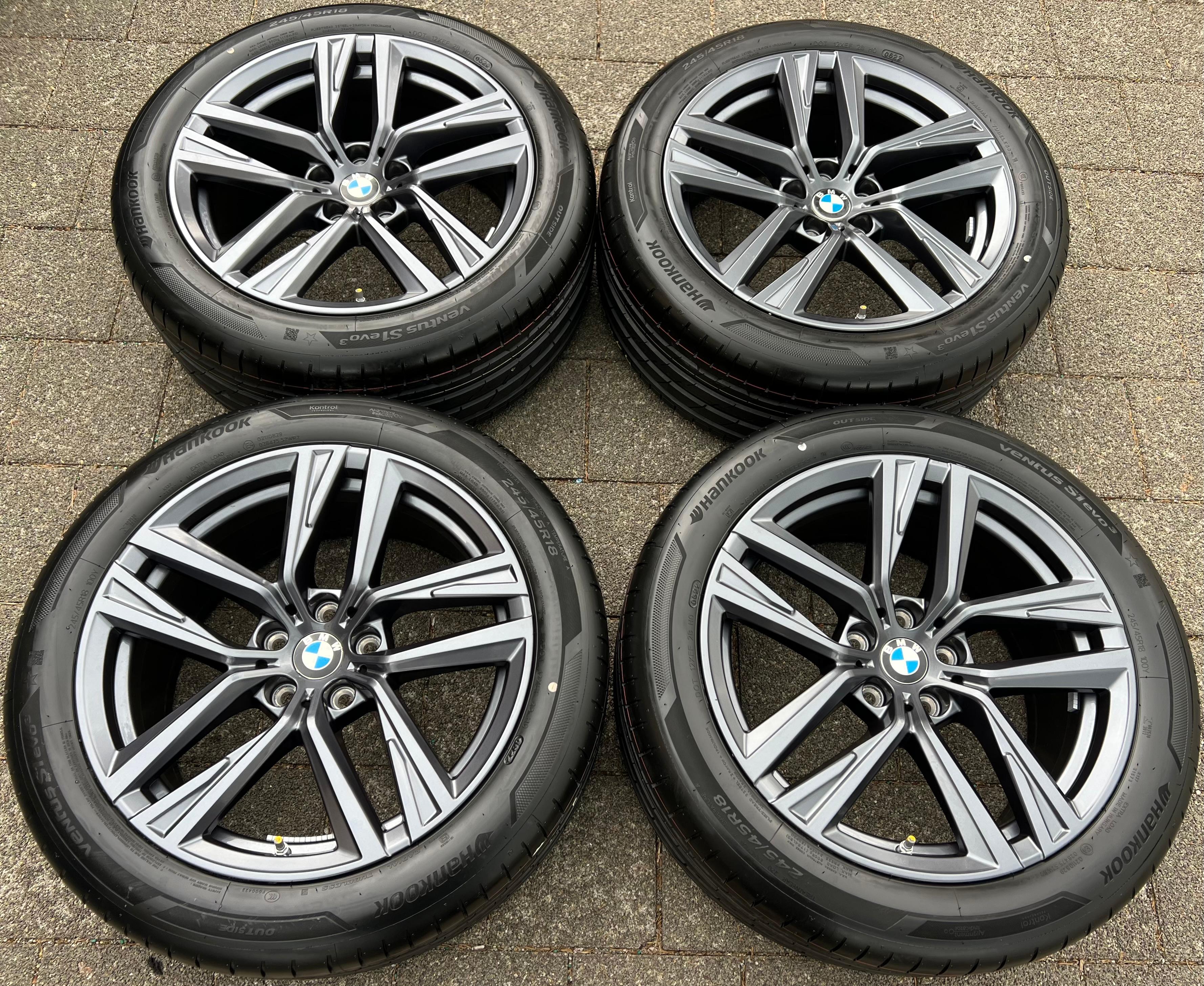 4 ORIGINAL 18" ALU SOMMERRÄDER BMW 4ER GRAN COUPE G26 i4 STYLING 853 RDKS FREIHAUS