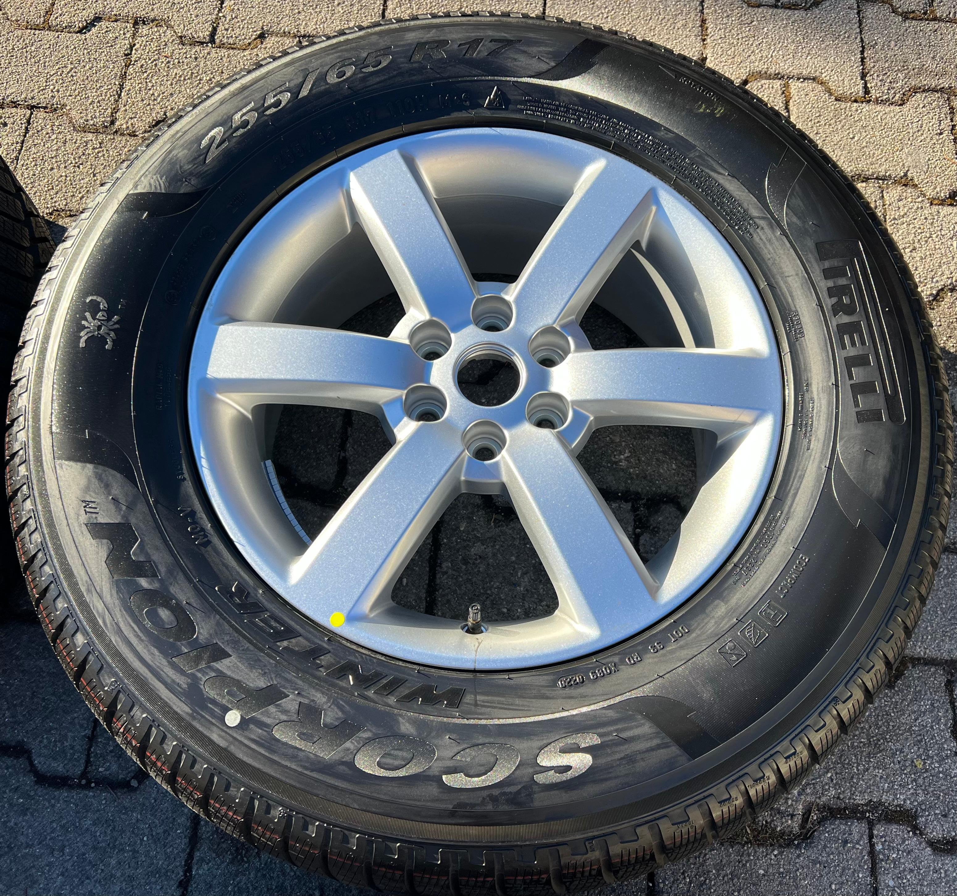 4 ROUES D'HIVER ALU 17" MERCEDES X-CLASS 470 NISSAN NAVARA RENAULT ALASKAN RDKS NEUVES