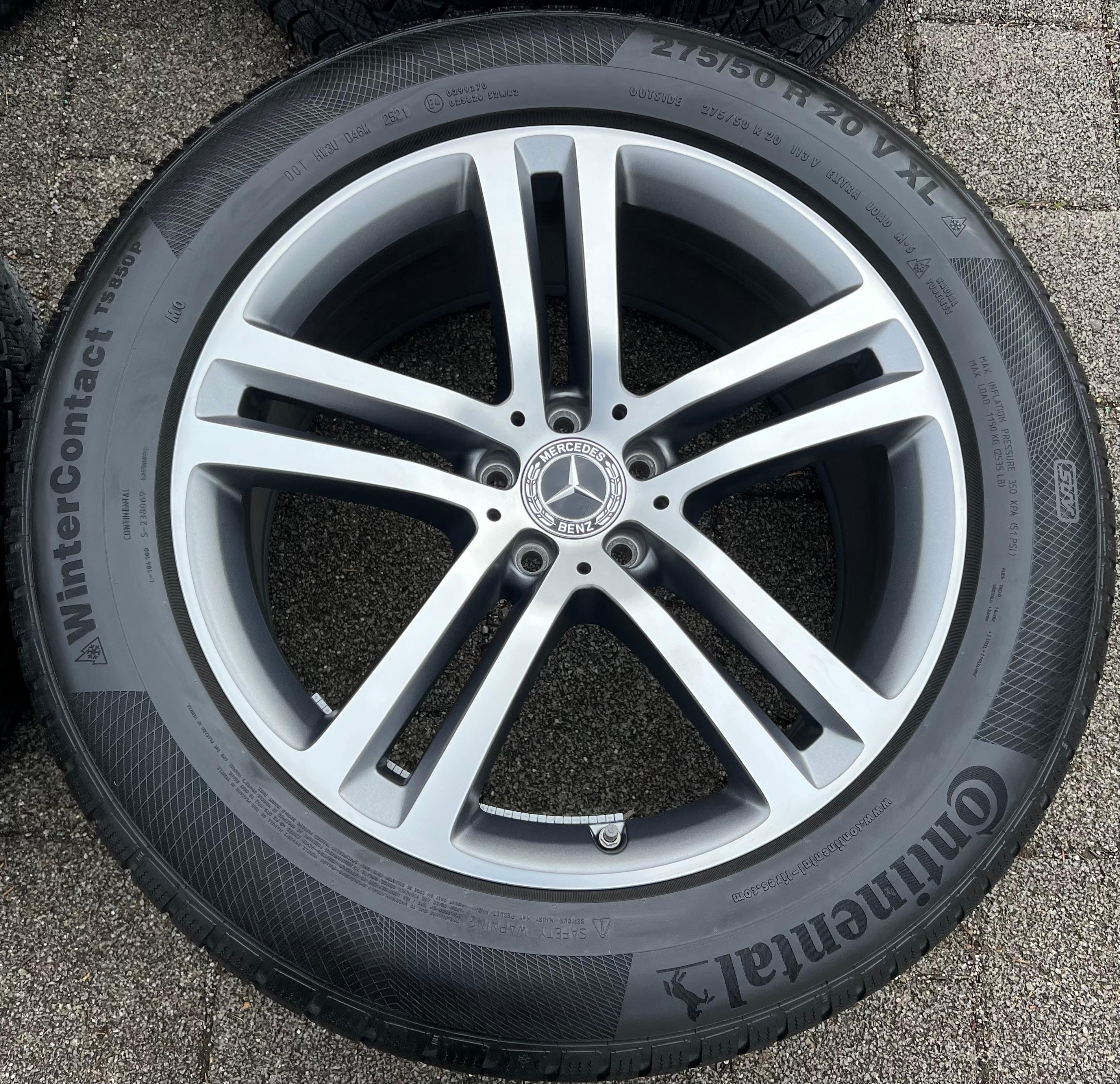 4 CERCHI IN LEGA ORIGINALI DA 20" MERCEDES GLE V167 COUPÉ C167 A1674012400 A1674012500 CONSEGNA GRATUITA