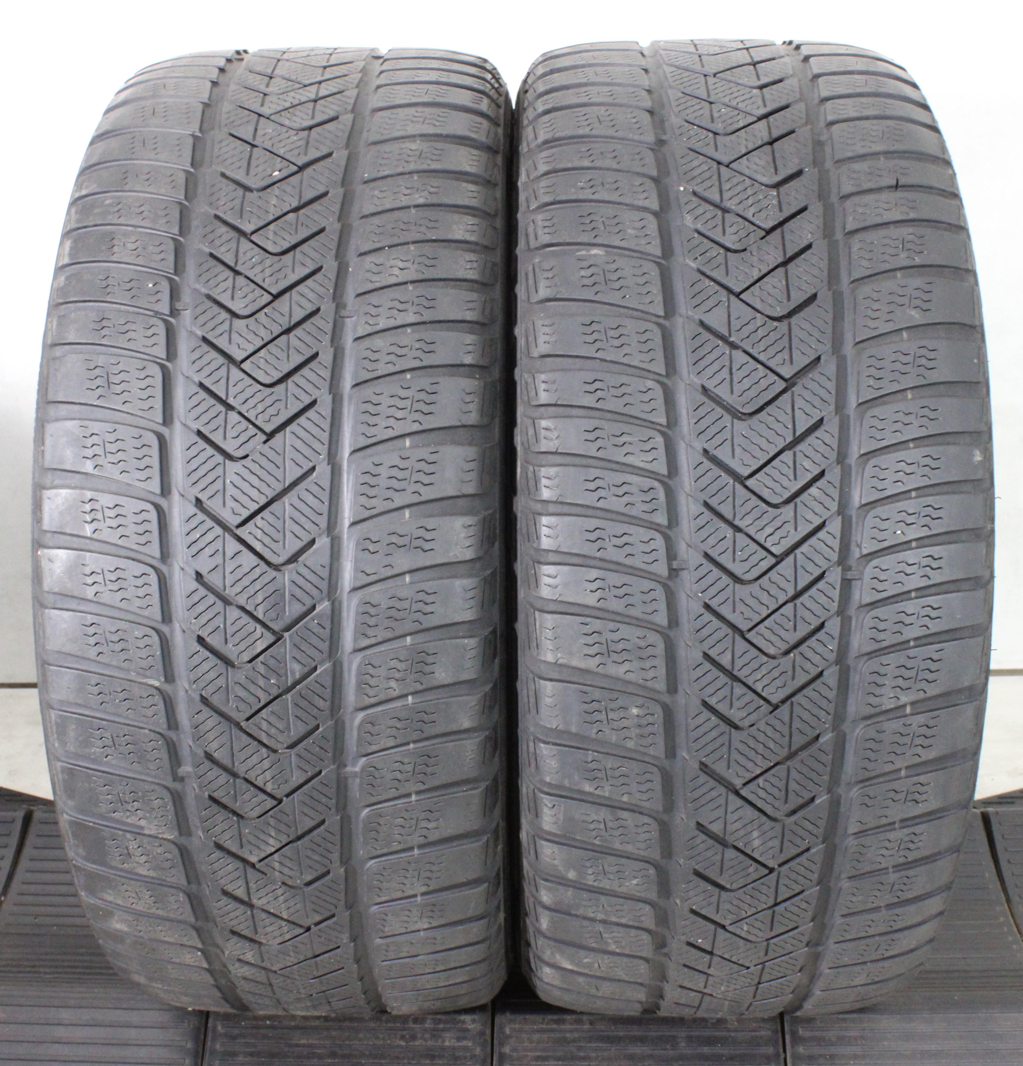 2 x 255/40R18 99V Winterreifen Pirelli Sottozero 3 * Runflat 4mm 2021