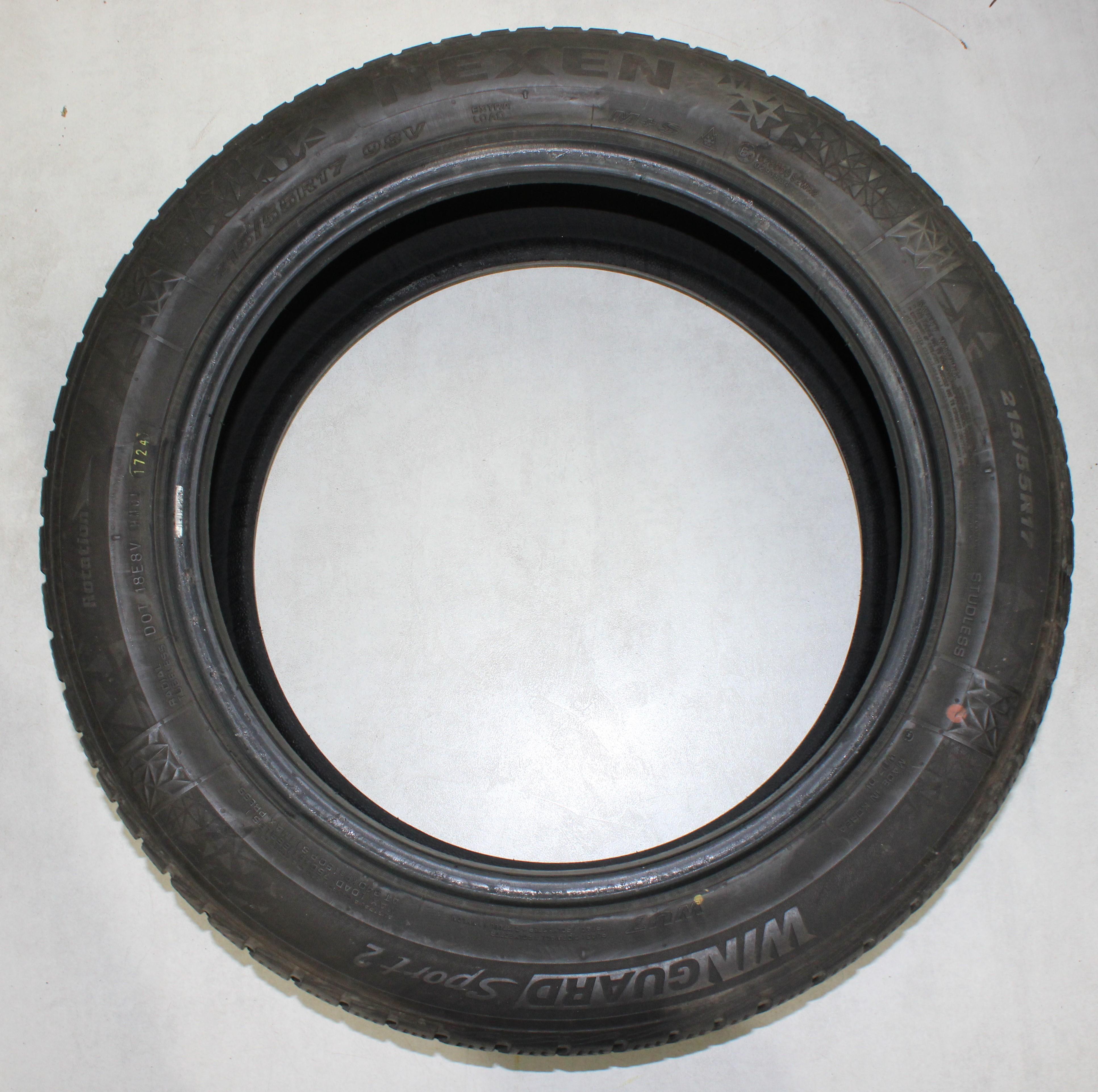 4 x 215/55R17 98V neumáticos de invierno Nexen Winguard Sport 2 WU7 6mm 2023/2024/2x2025 XL