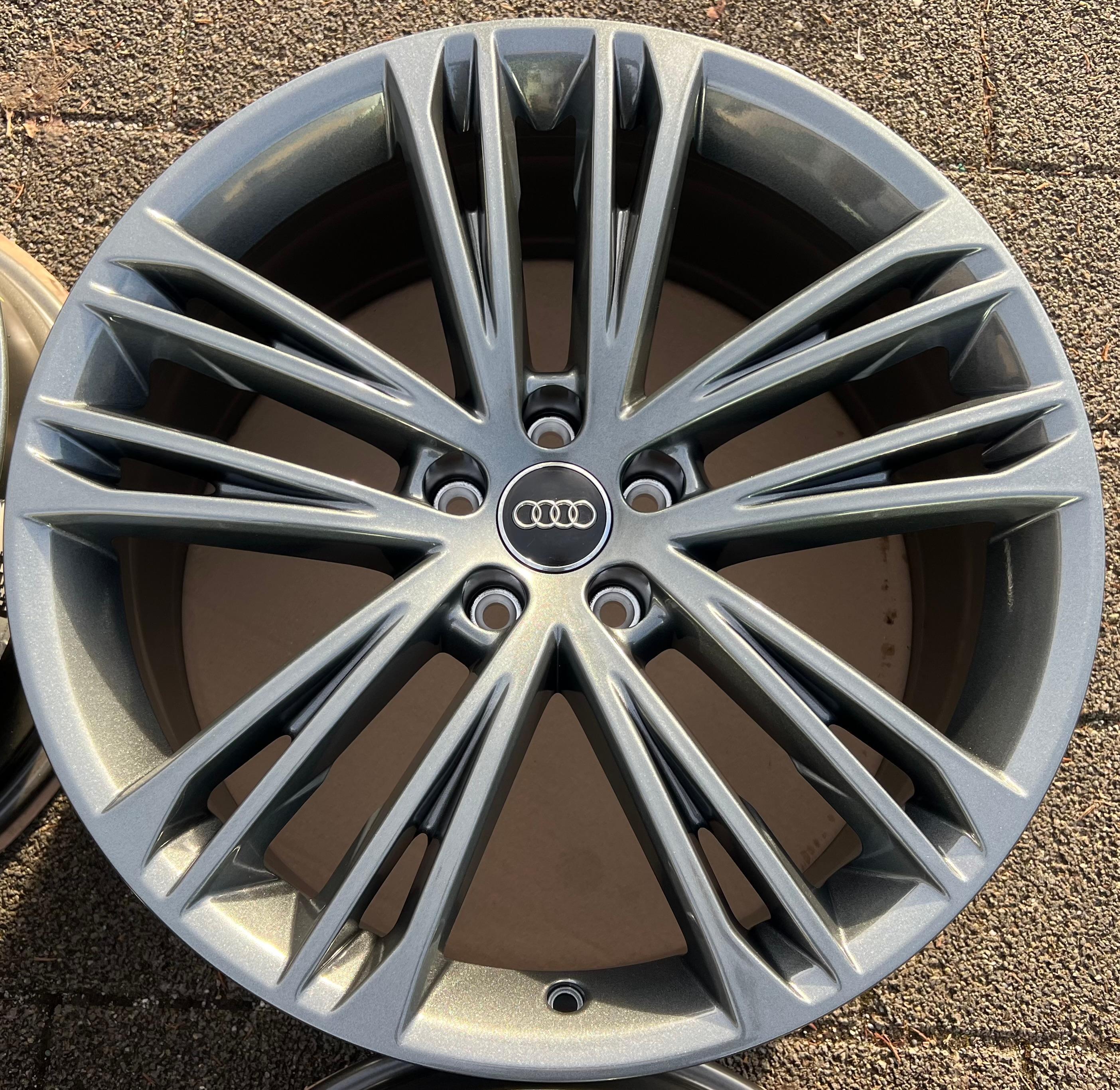 4 ORIGINAL 20" ALUFELGEN AUDI A7 S7 4K 8,5x20 ET30 4K8601025AK NEU