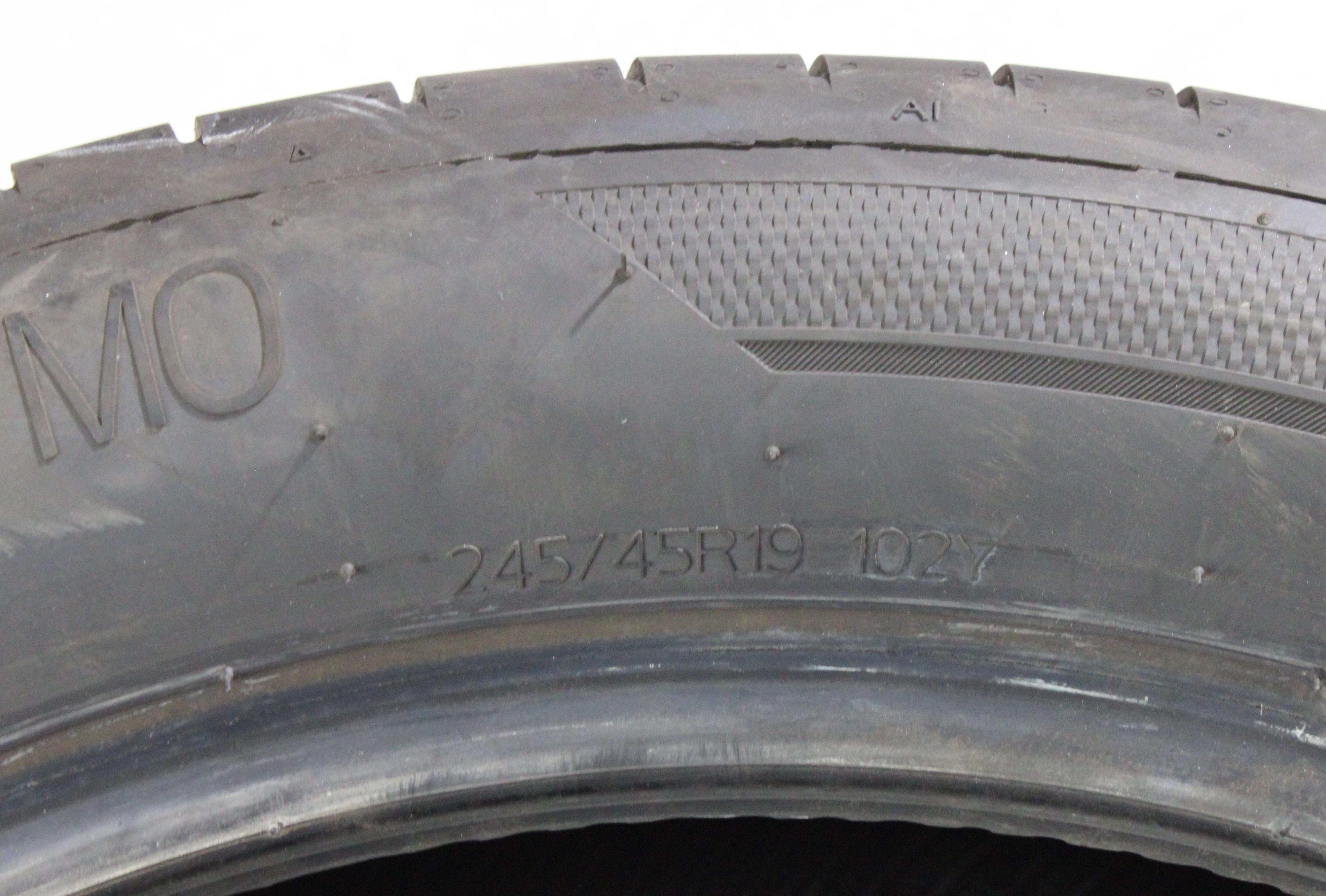 1 x 245/45R19 102Y Sommerreifen Hankook Ventus S1 Evo 3 MO* 5,5mm 2025